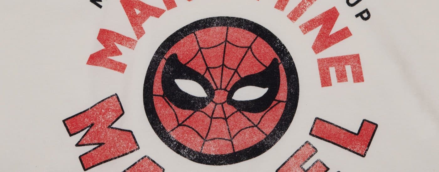 MARVEL COMICS VINTAGE SPIDEY NATURAL TEE