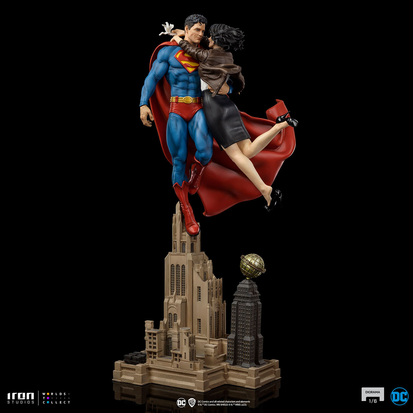 Statue Superman and Lois Lane - DC Comics - Diorama 1/6 - Iron Studios