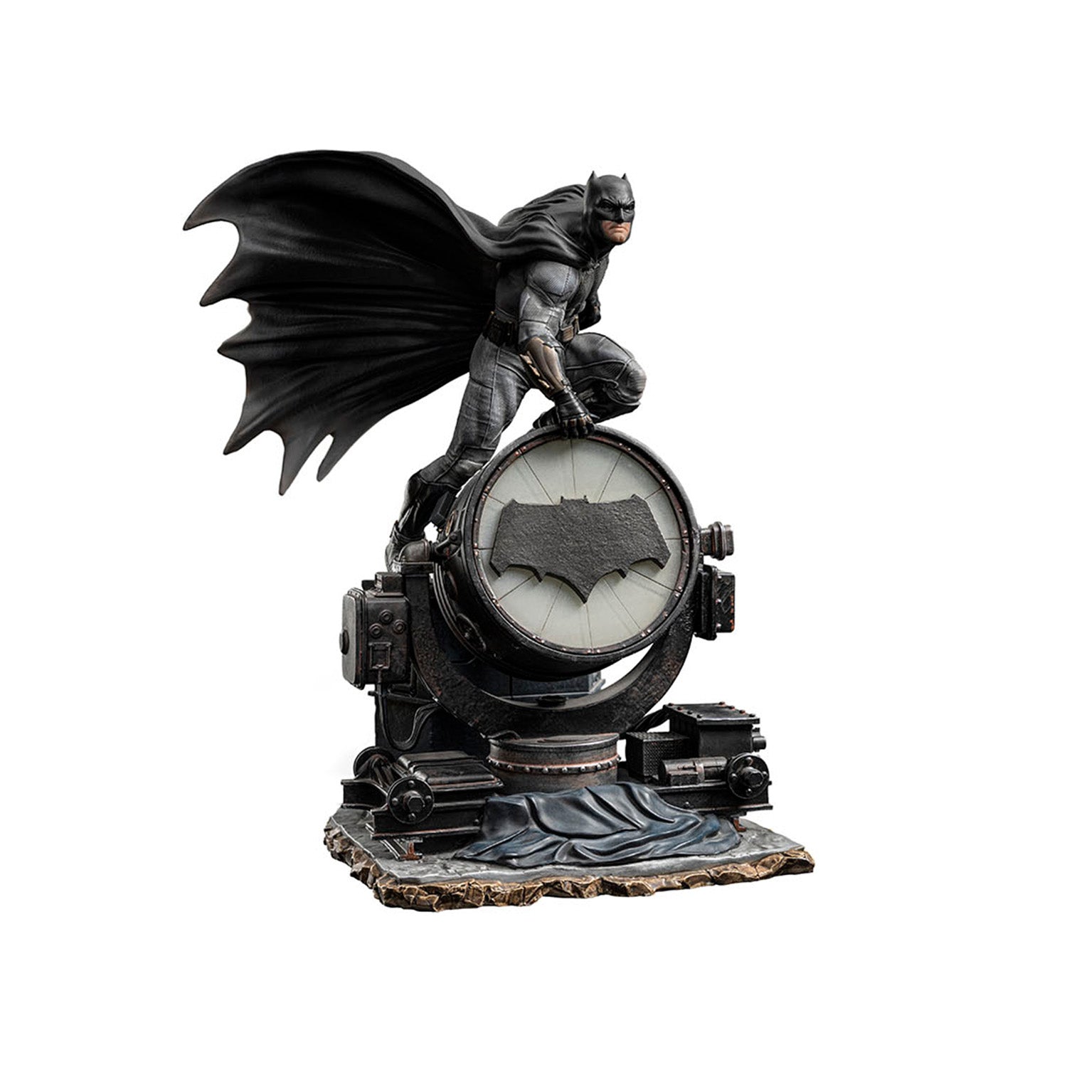 Statue Batman on Batsignal Deluxe - Zack Snyder`s Juistice League - DC Comics - Art Scale 1/10 - Iron Studios