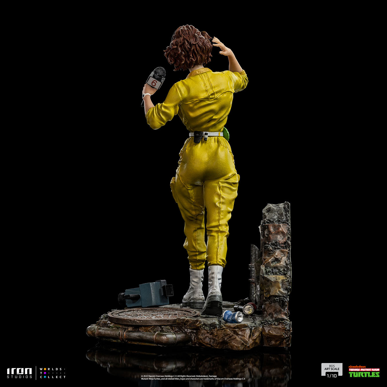Statue April O`Neil - TMNT - BDS Art Scale 1/10 - Iron Studios