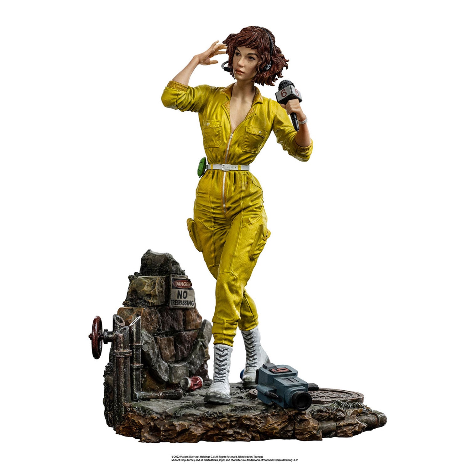 Statue April O`Neil - TMNT - BDS Art Scale 1/10 - Iron Studios