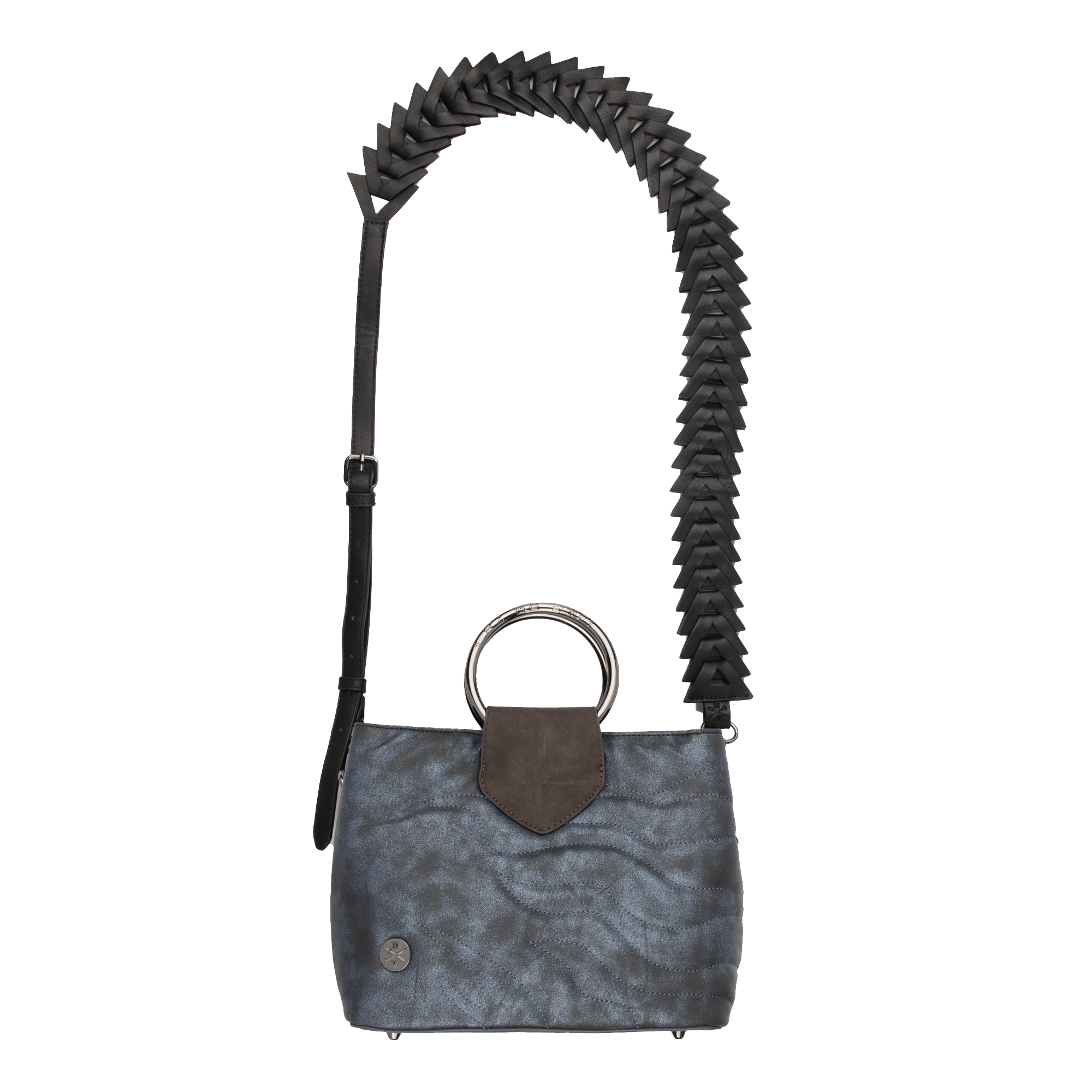 AHSOKA METAL HANDLE HANDBAG