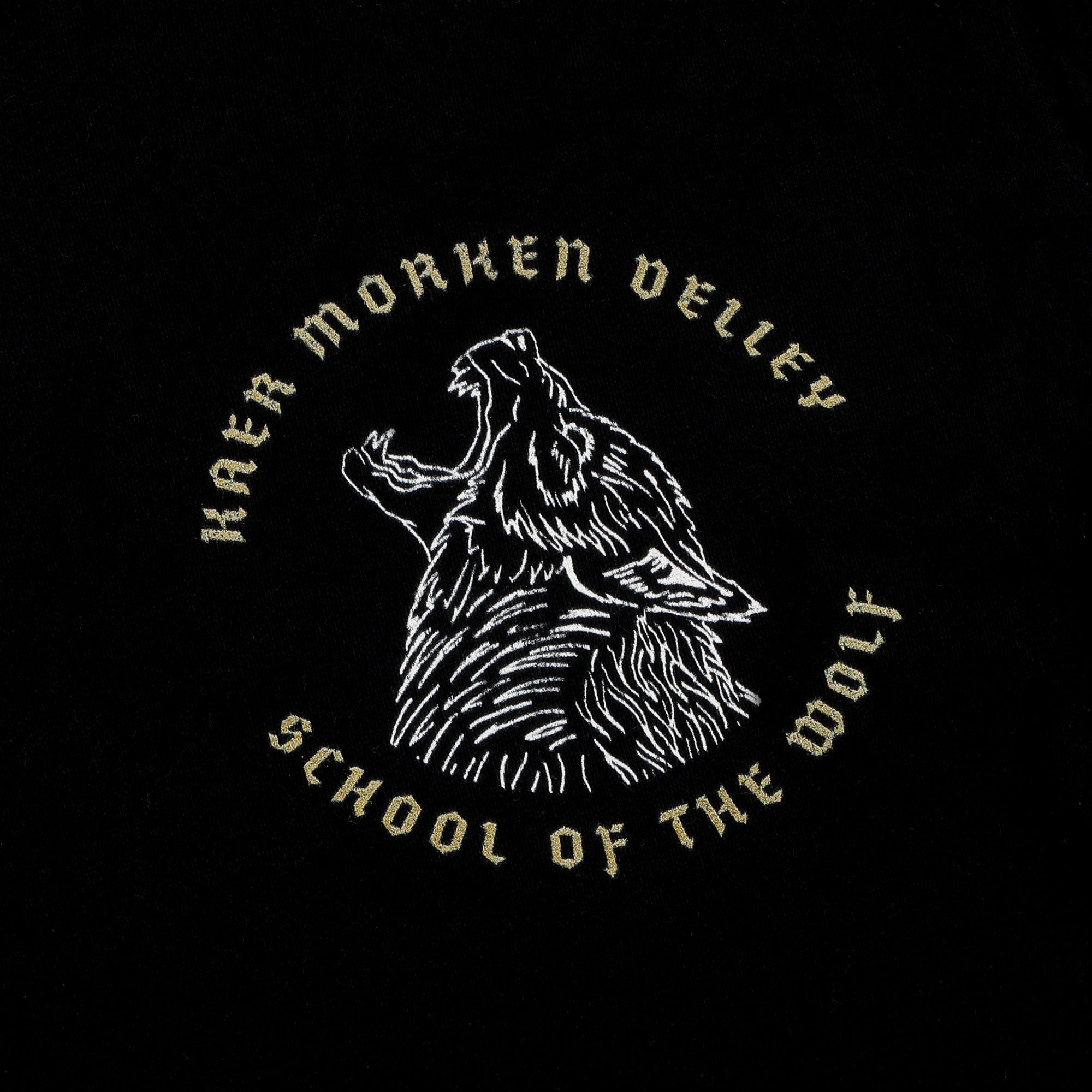 SCHOOL OF THE WOLF BLACK LONG SLEEVE