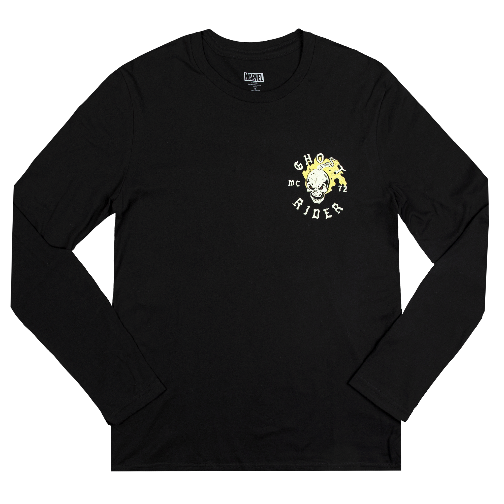 GHOST RIDER ROCKER BLACK LONG SLEEVE