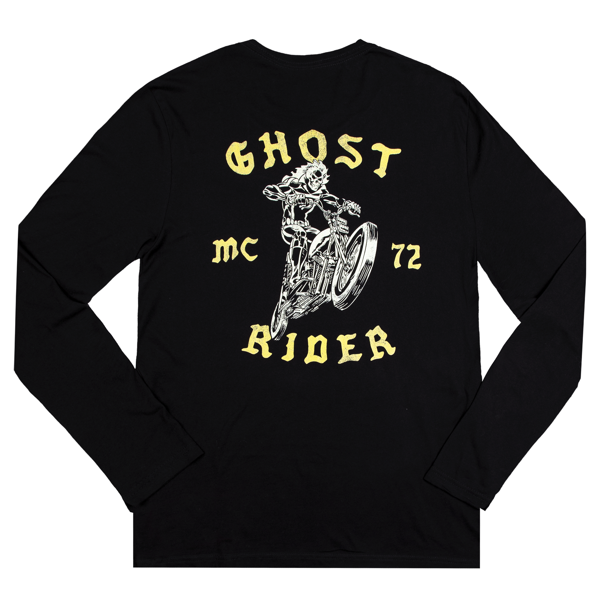 GHOST RIDER ROCKER BLACK LONG SLEEVE