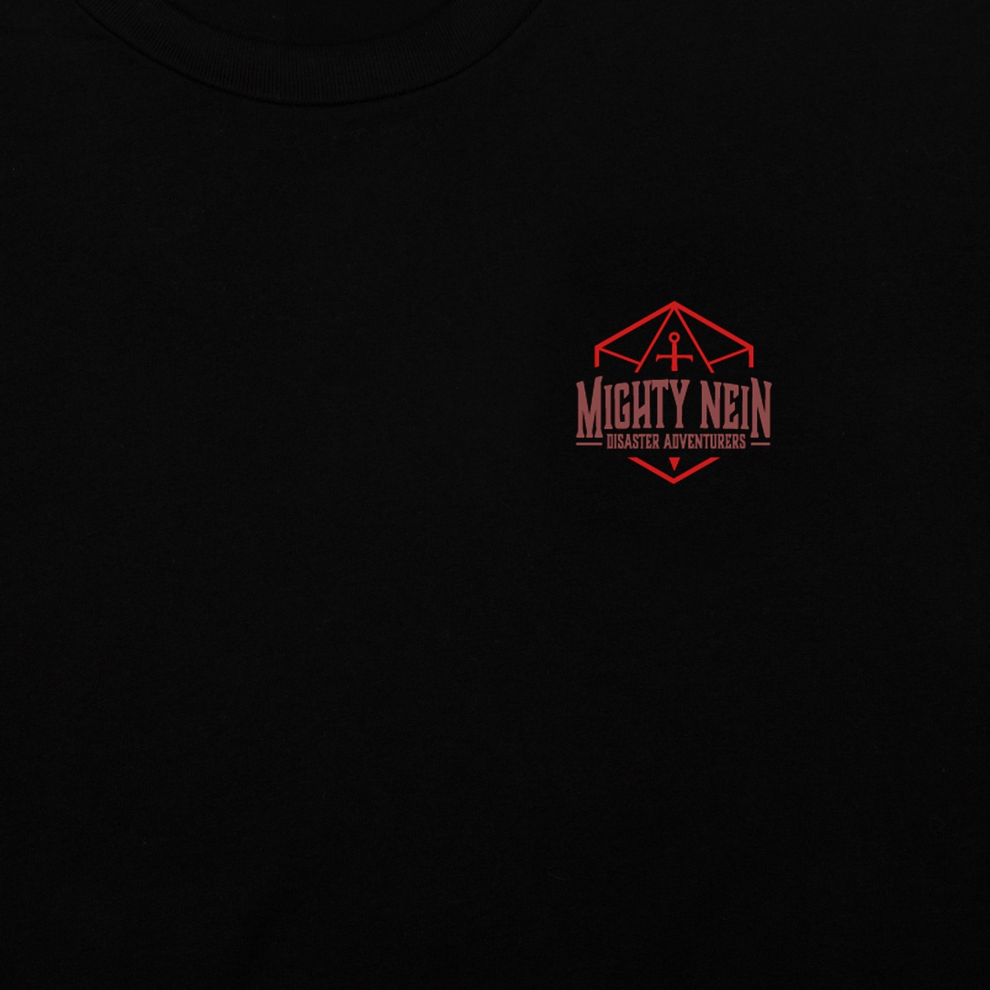 MIGHTY NEIN DISASTER ADVENTURES BLACK LONG SLEEVE