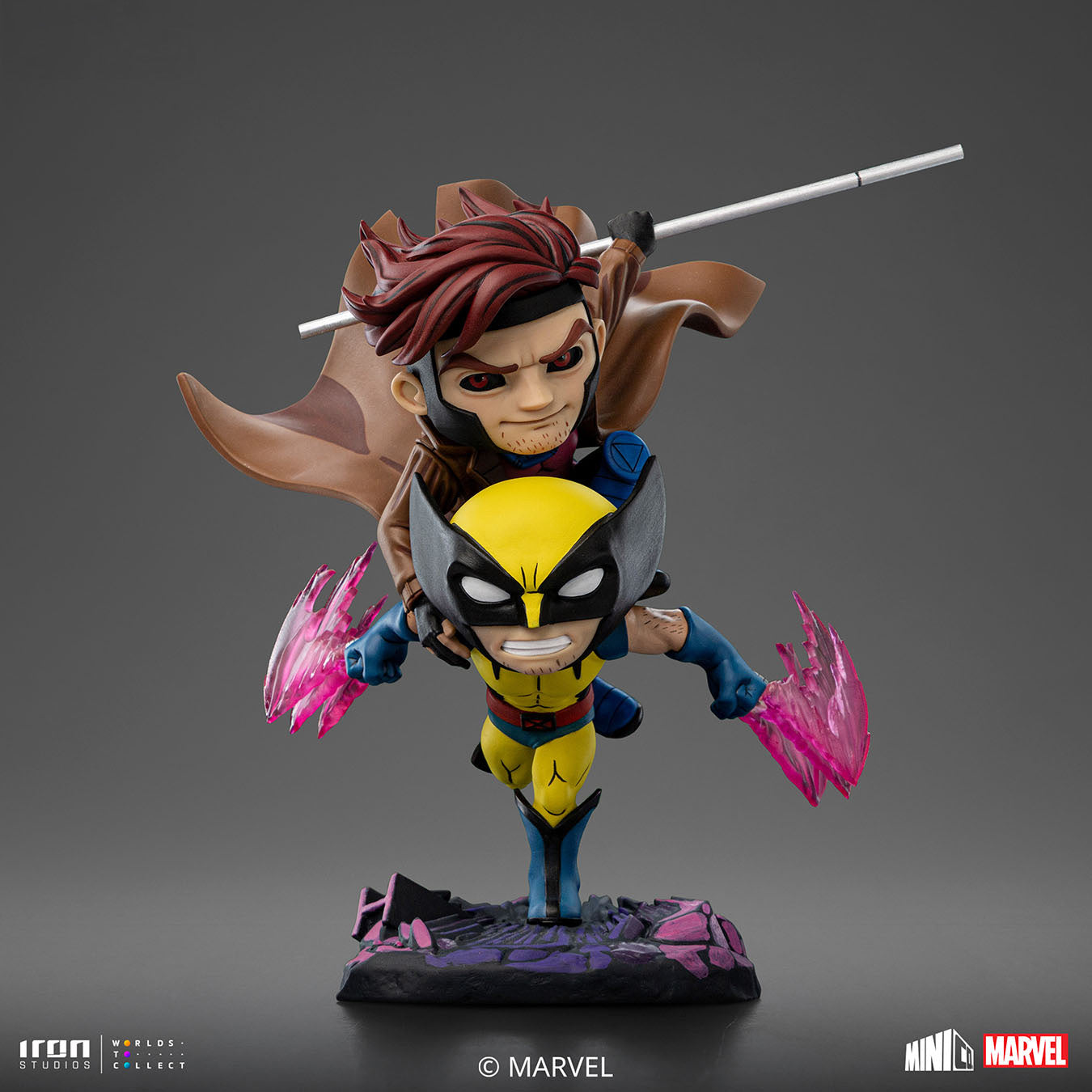 Iron Studios - Marvel - Gambit & Wolverine - MiniCo