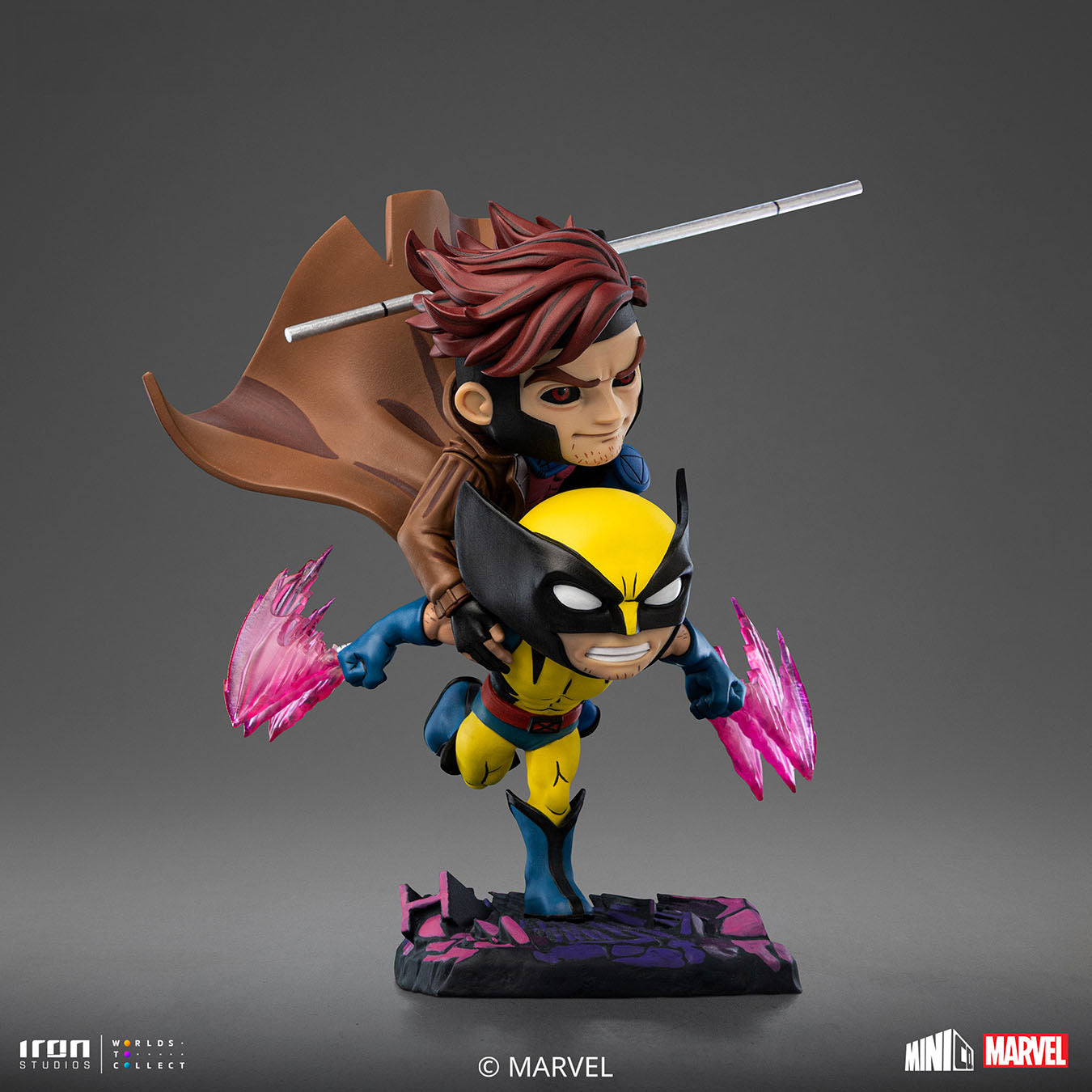 Iron Studios - Marvel - Gambit & Wolverine - MiniCo