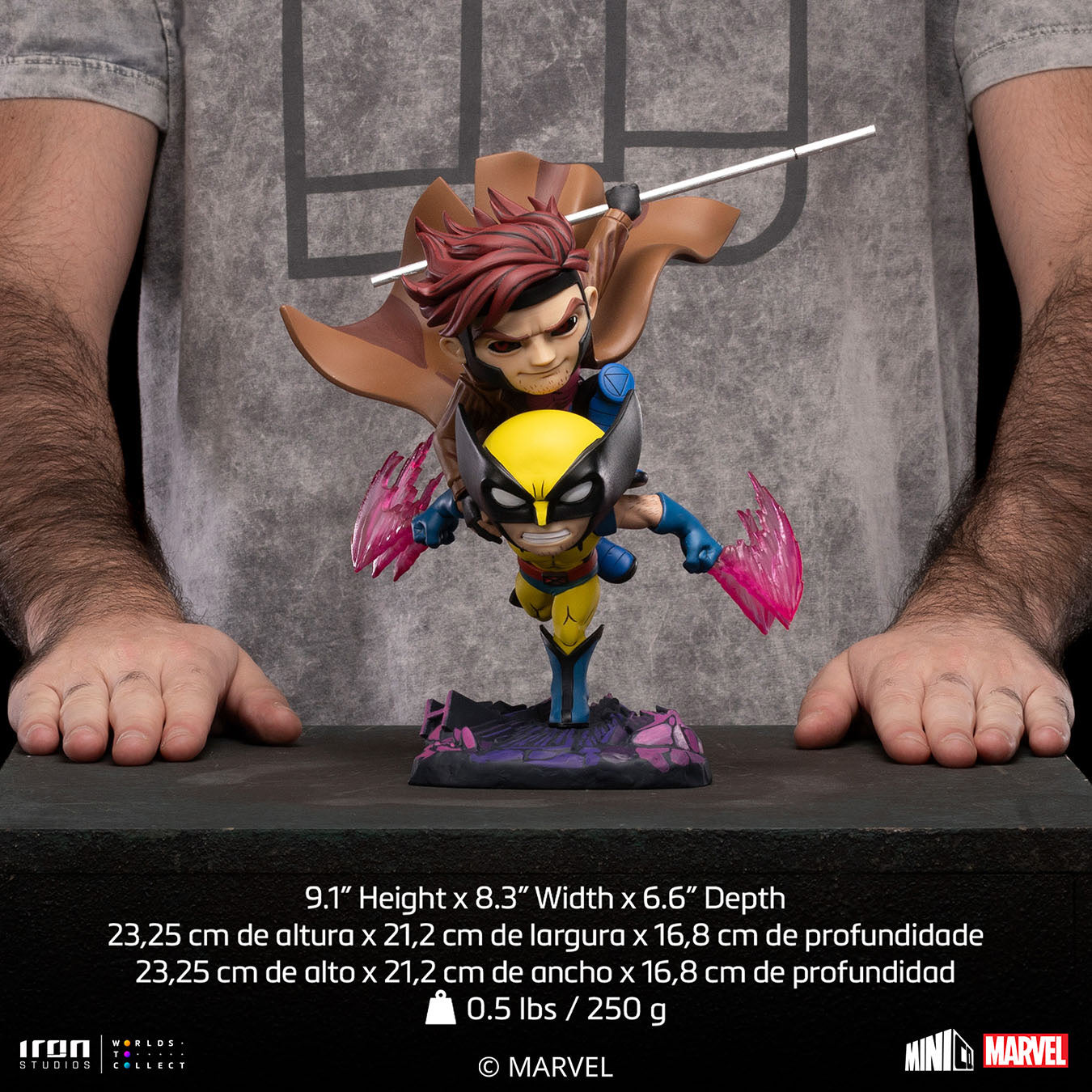 Iron Studios - Marvel - Gambit & Wolverine - MiniCo