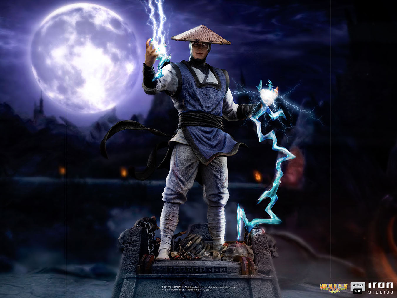 Statue Raiden - Mortal Kombat - Art Scale 1/10 - Iron Studios