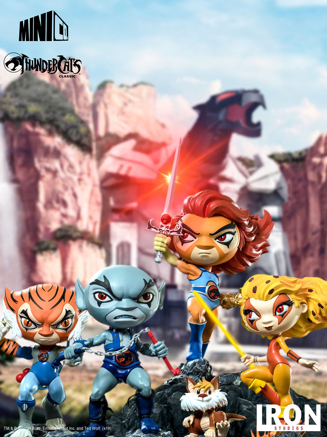 Statue Lion-O - Thundercats - MiniCo - Iron Studios