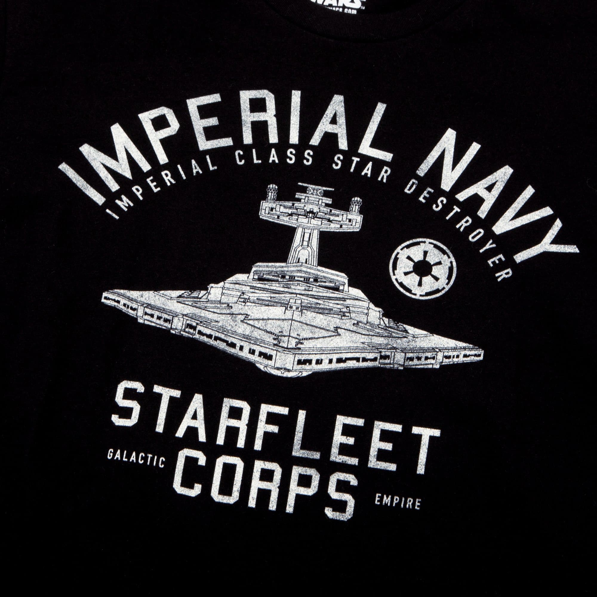 IMPERIAL FLEET BLACK TEE