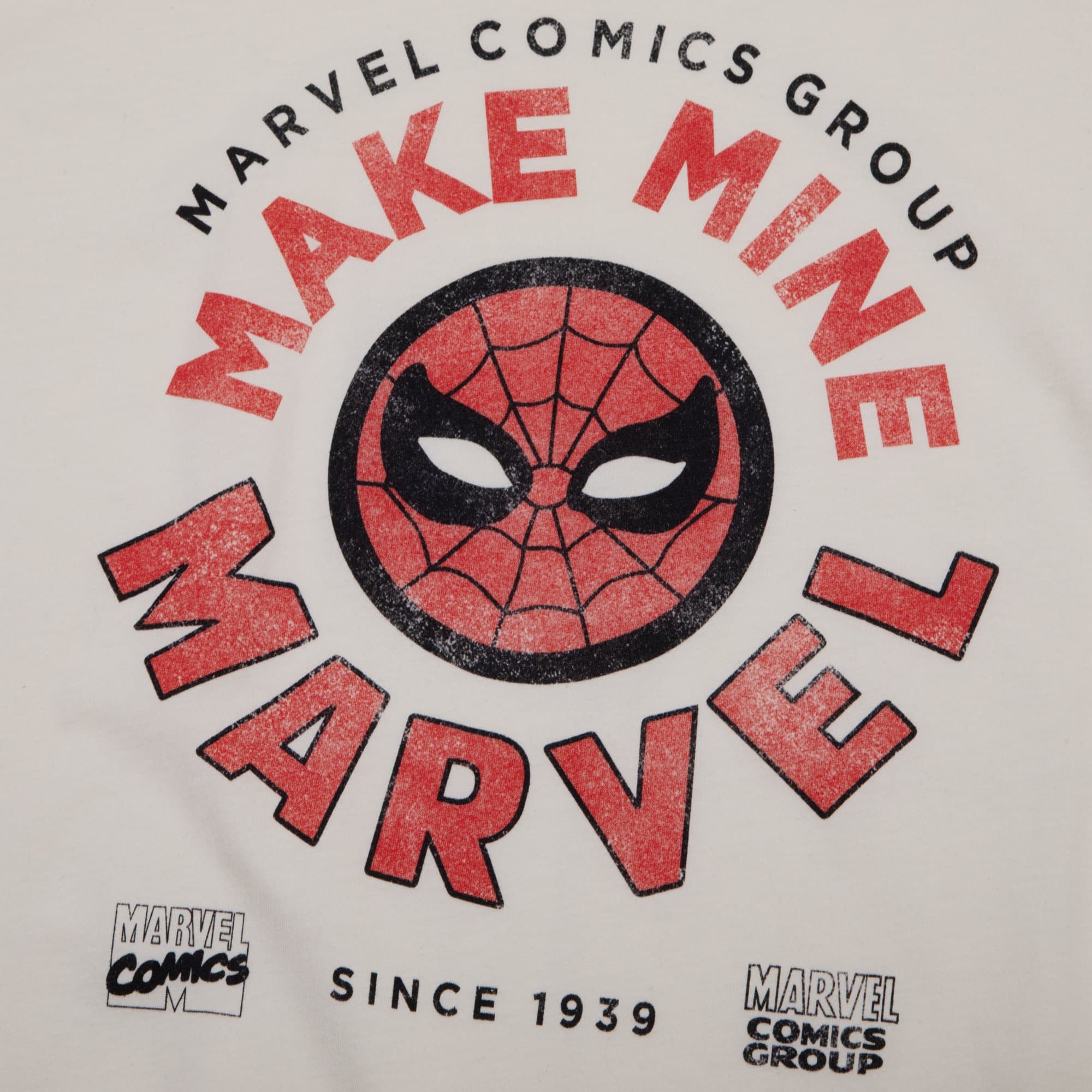 MARVEL COMICS VINTAGE SPIDEY NATURAL TEE