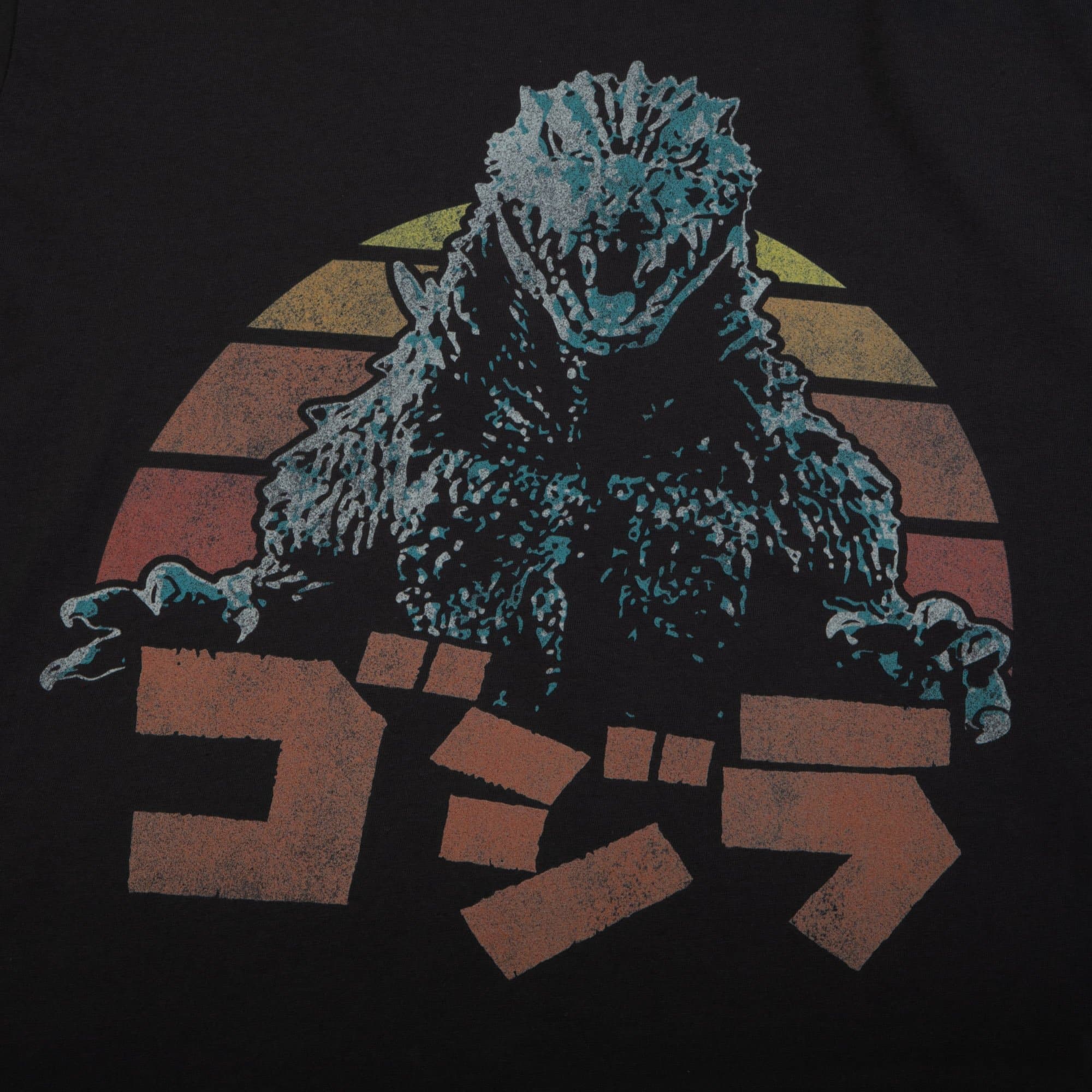 GODZILLA RETRO CHARCOAL TEE