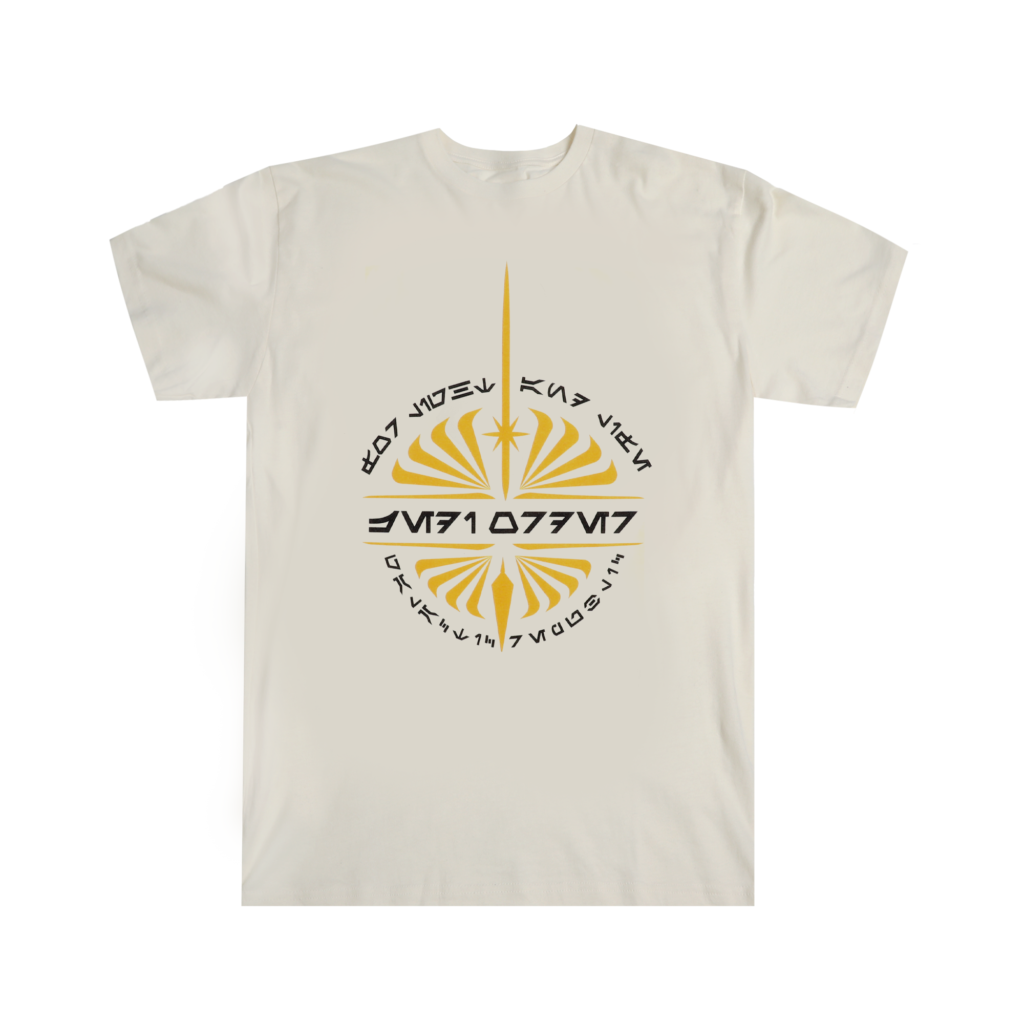 HIGH REPUBLIC GOLD JEDI ORDER NATURAL TEE