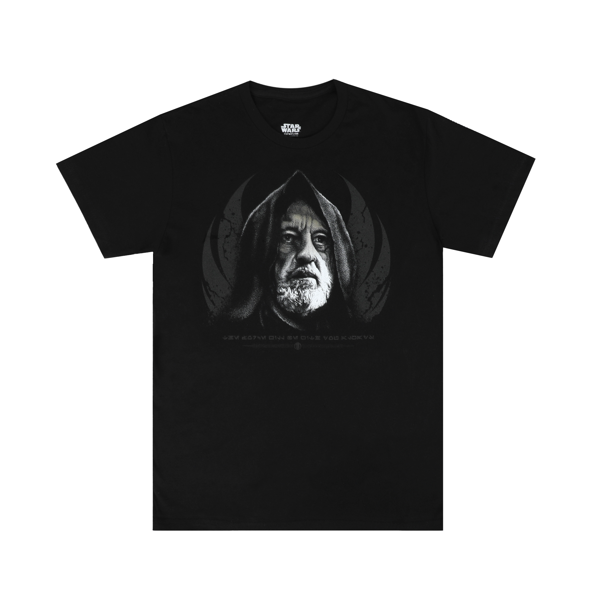 OBI-WAN KENOBI BLACK TEE