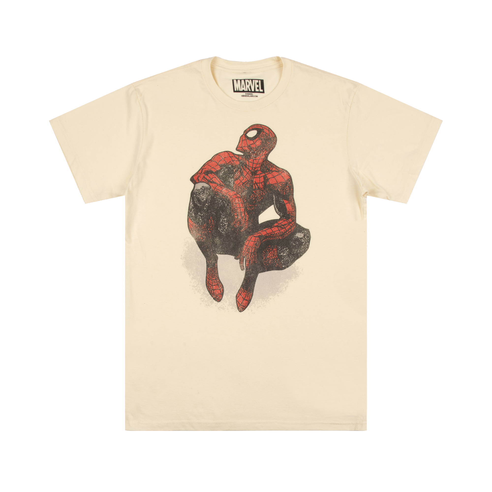 SITTING ON WALL NATURAL TEE