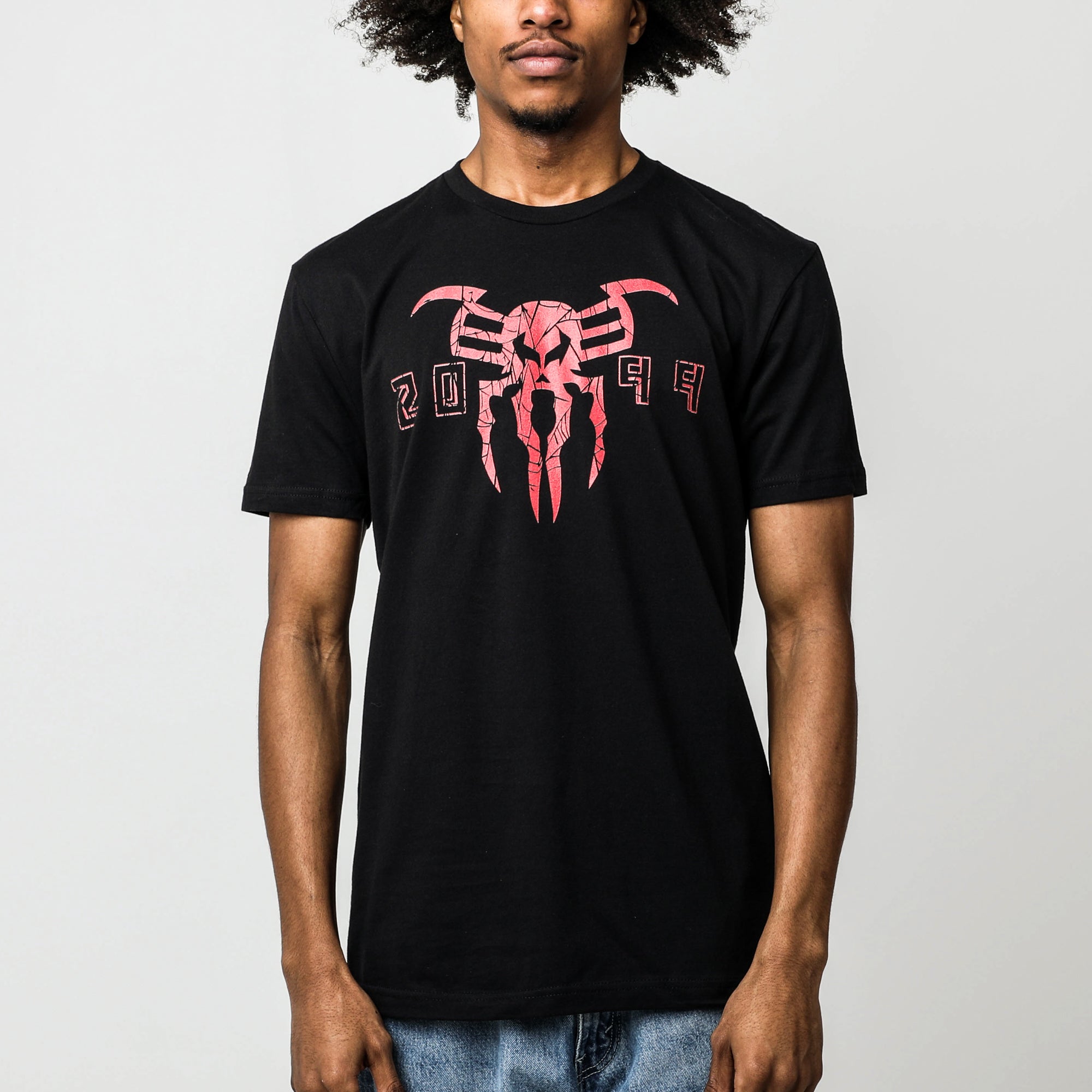 SPIDER-MAN 2099 LOGO BLACK TEE