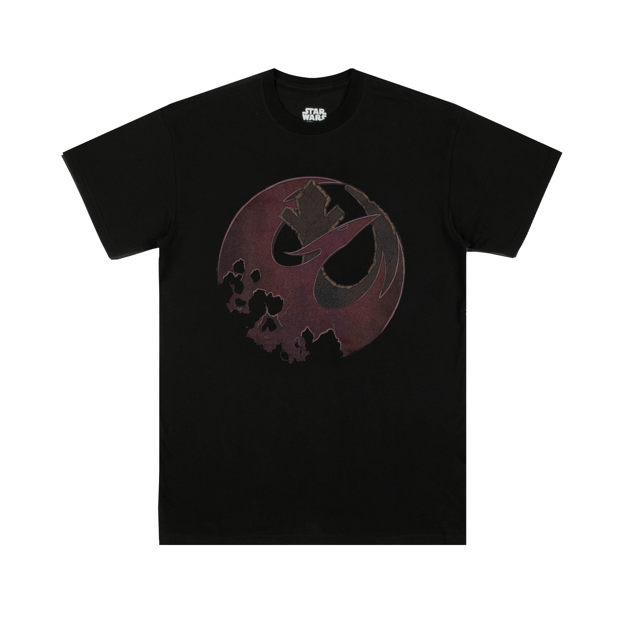 SABINE PHOENIX REBEL SYMBOL BLACK TEE