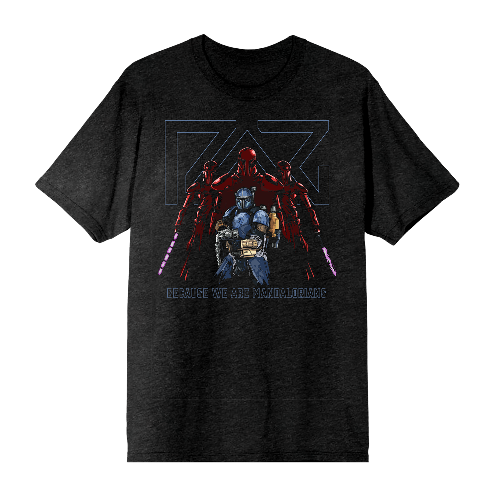 PAZ VIZSLA WITH ELITE PRAETORIAN GUARDS BLACK TEE
