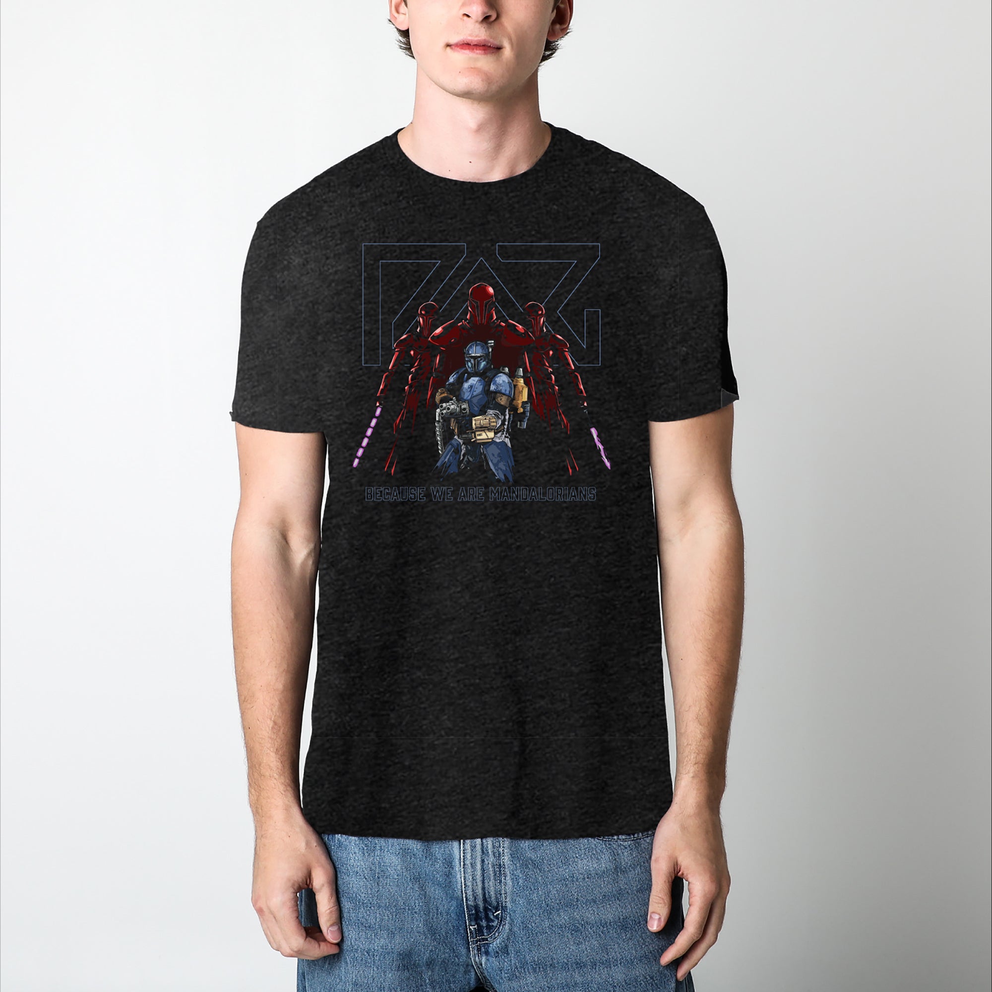 PAZ VIZSLA WITH ELITE PRAETORIAN GUARDS BLACK TEE