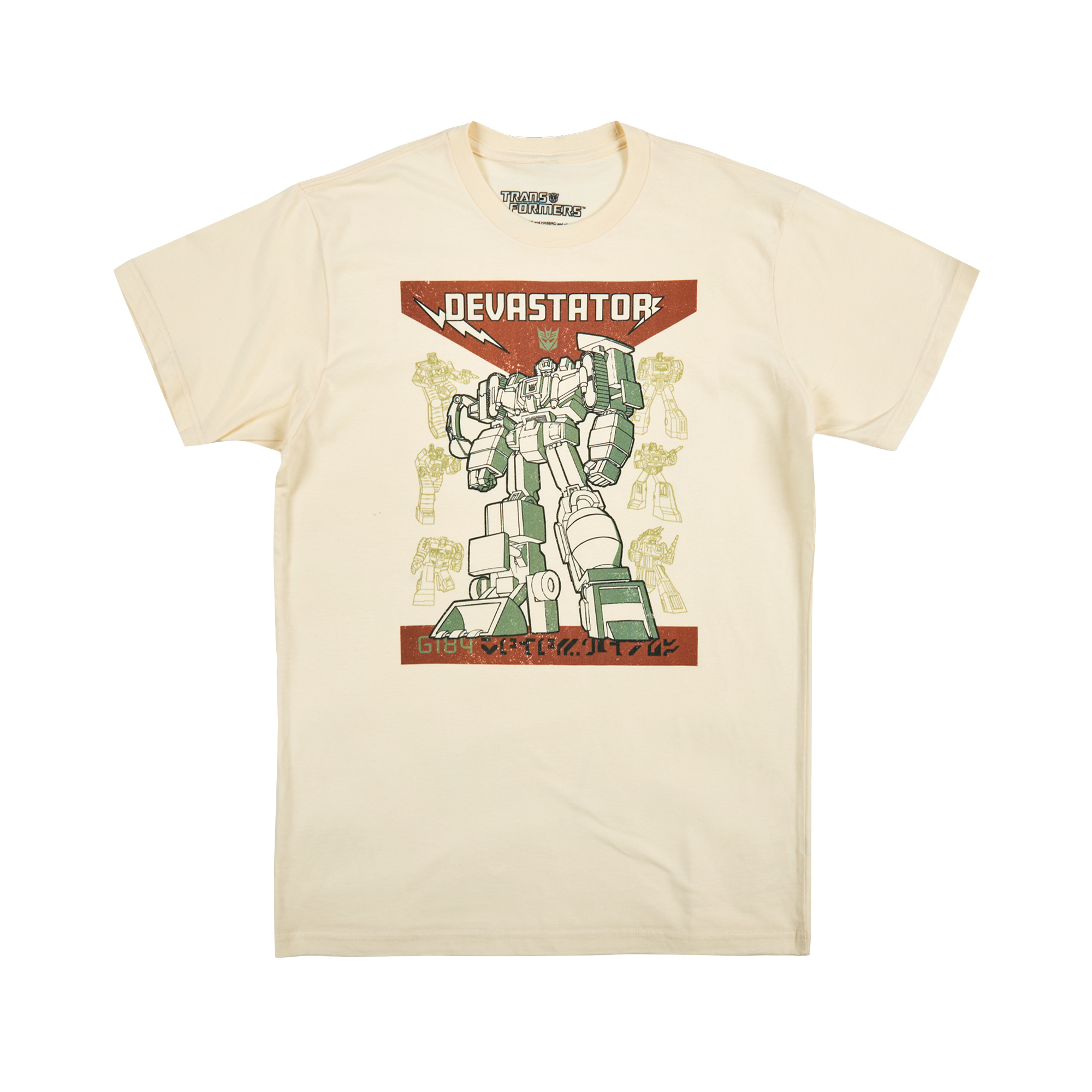 DEVASTATOR GEN 1 NATURAL TEE