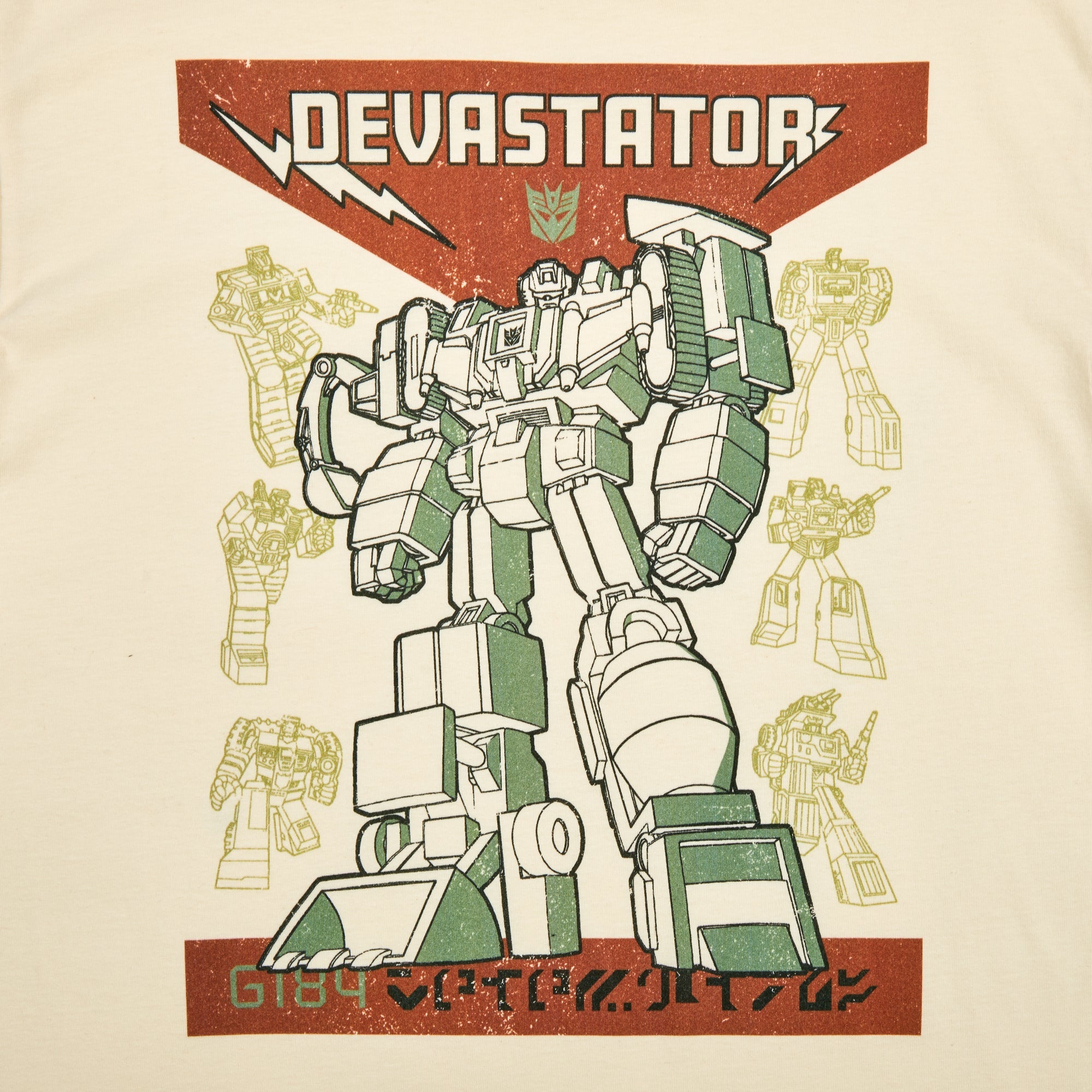 DEVASTATOR GEN 1 NATURAL TEE