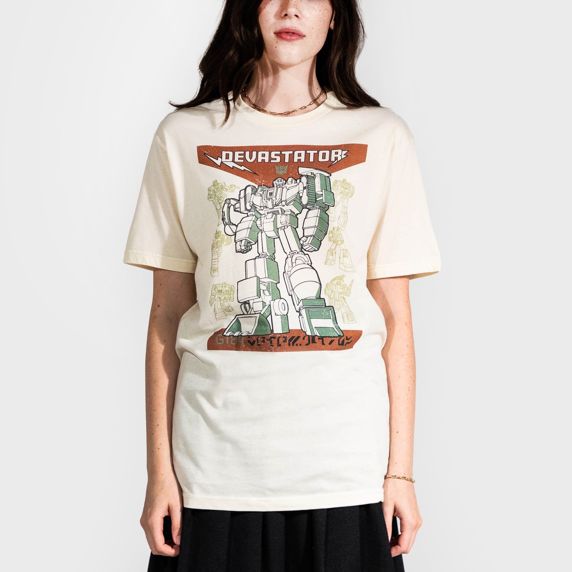 DEVASTATOR GEN 1 NATURAL TEE