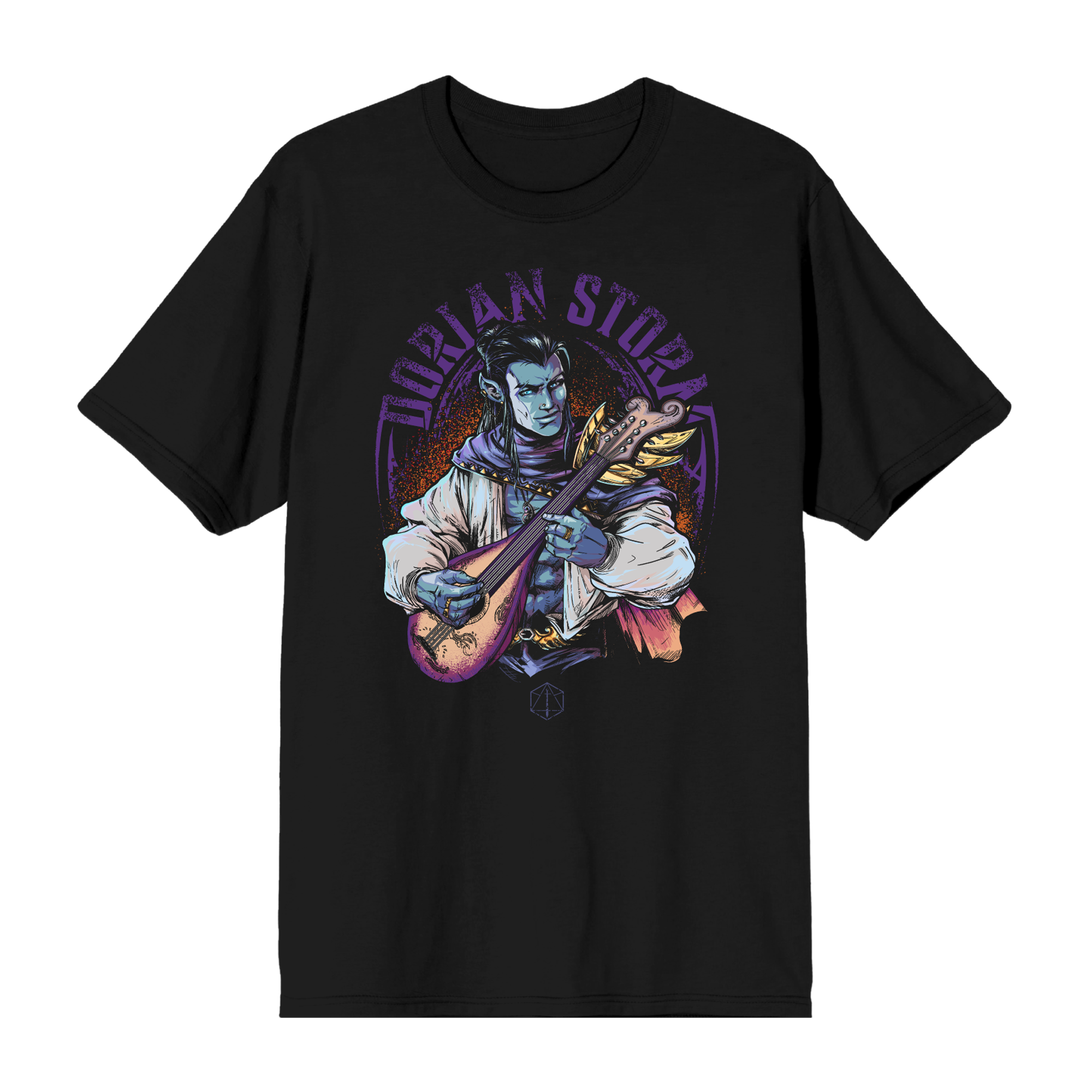 DORIAN STORM CHARCOAL TEE