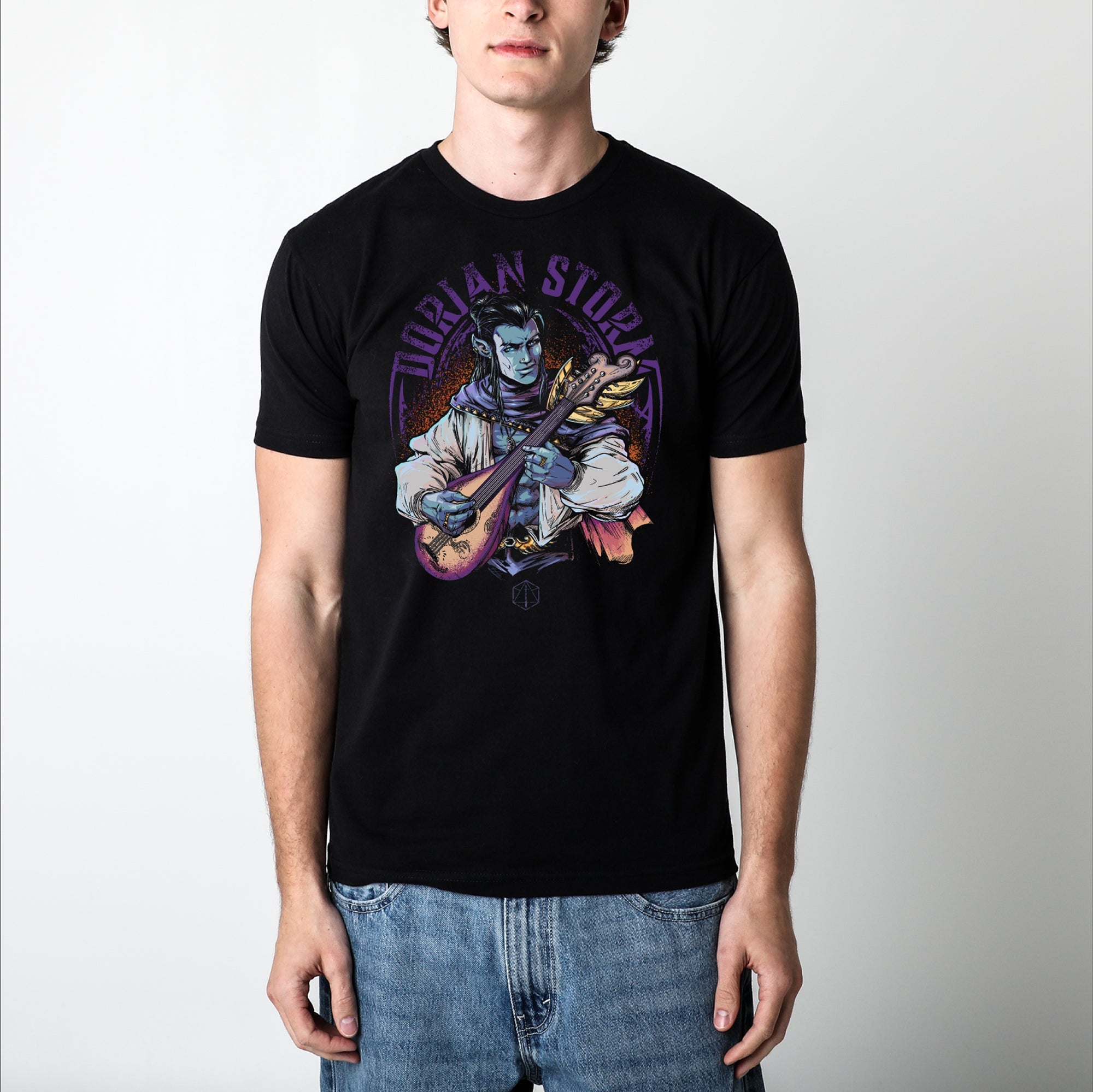 DORIAN STORM CHARCOAL TEE