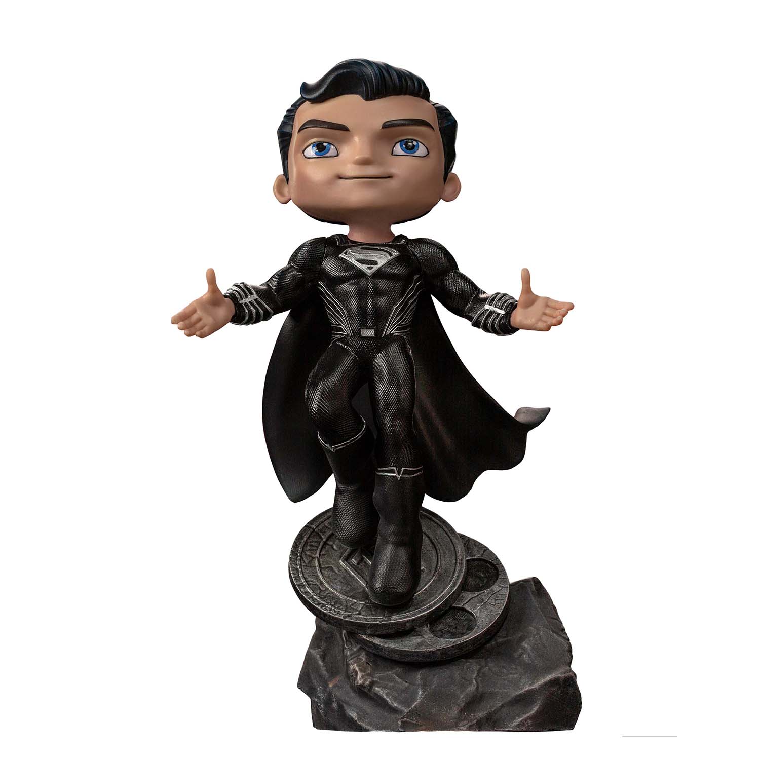 Statue Superman Black - Zack Snyder`s Justice League - MiniCo - Iron Studios