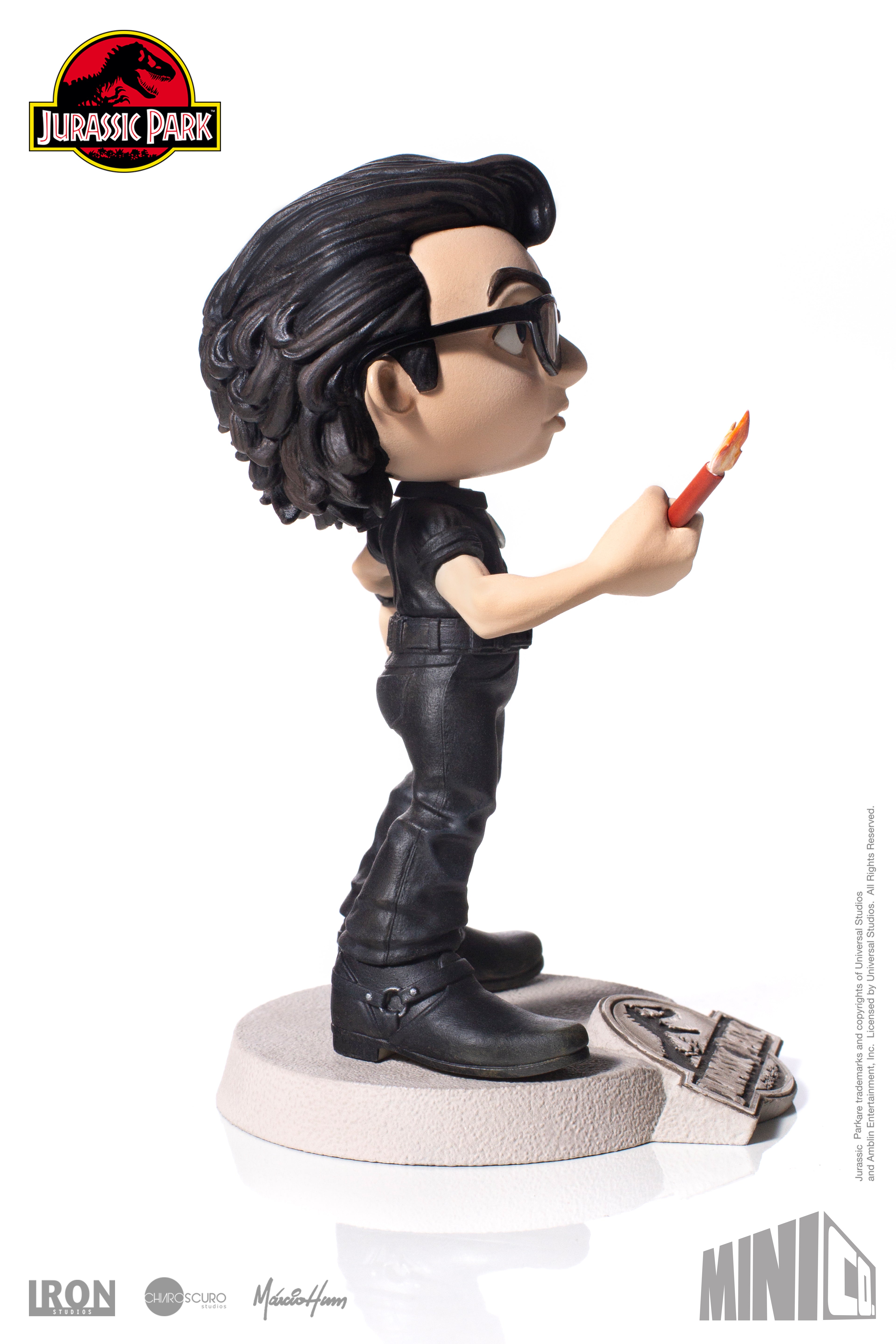 Statue Ian Malcolm - Jurassic Park - MiniCo - Iron Studios
