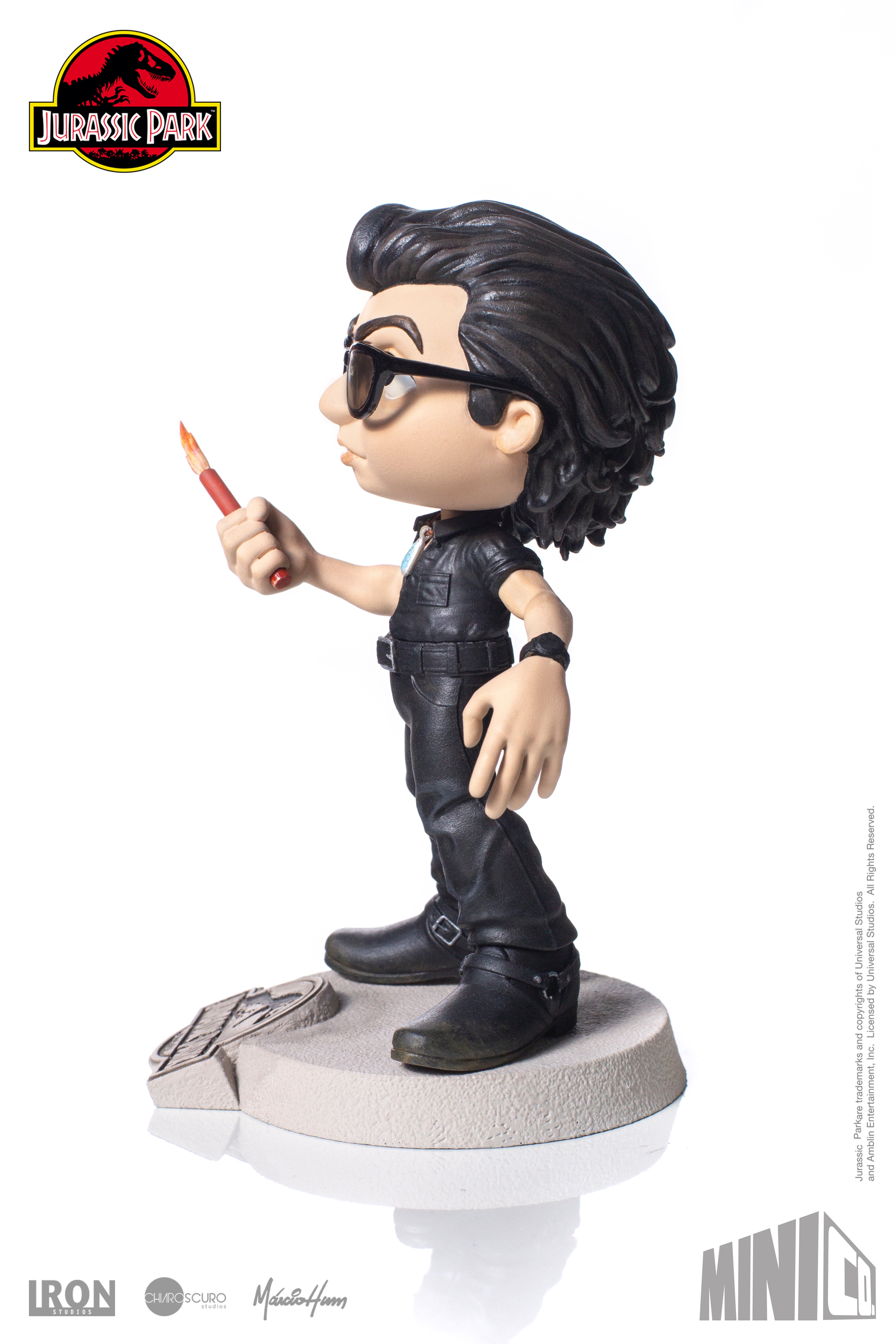 Statue Ian Malcolm - Jurassic Park - MiniCo - Iron Studios