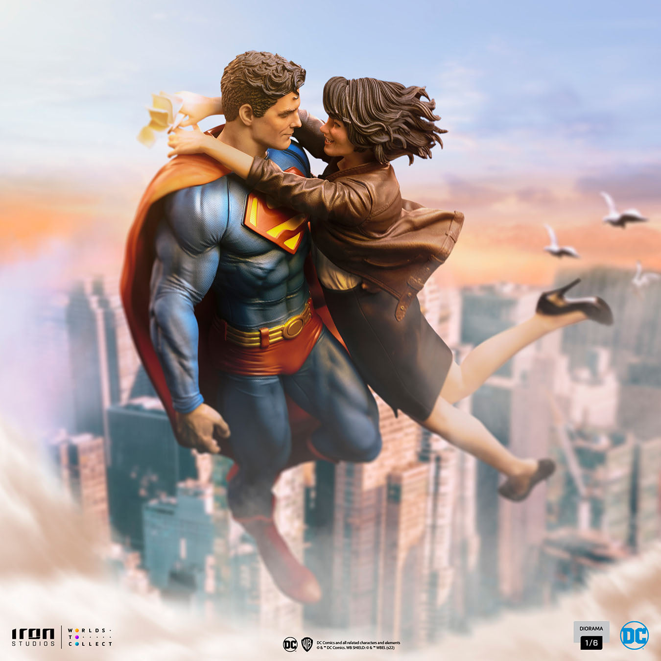 Statue Superman and Lois Lane - DC Comics - Diorama 1/6 - Iron Studios
