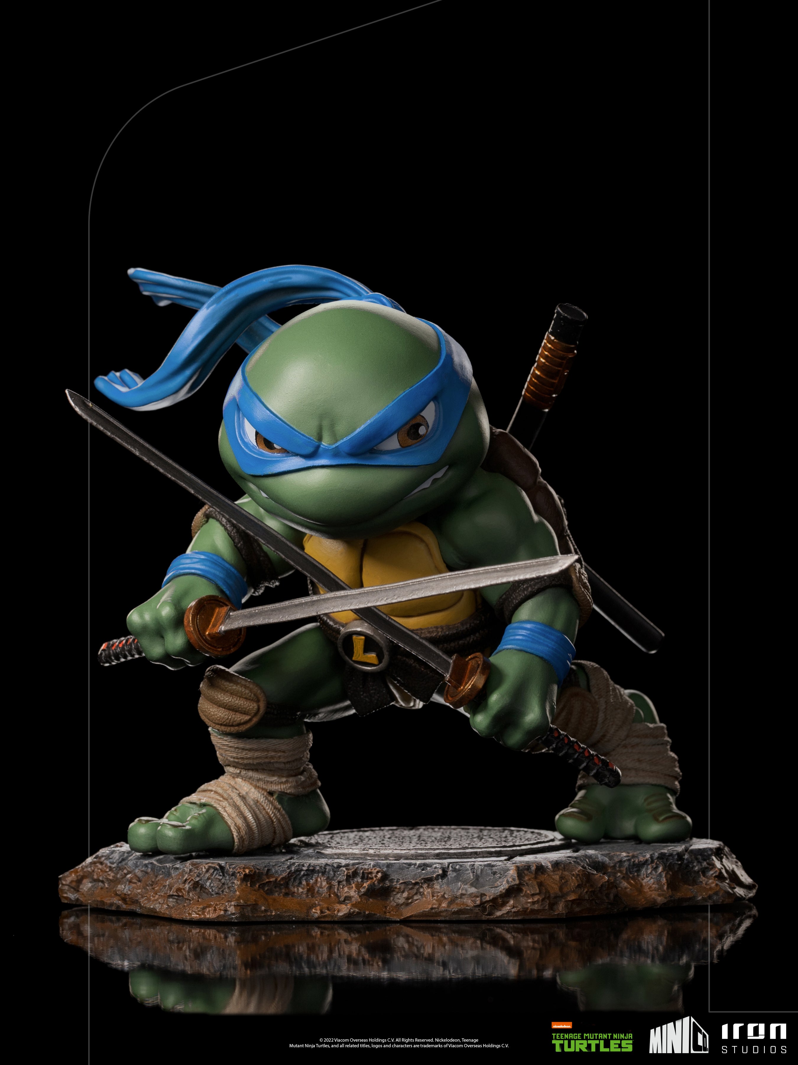 Statue Leonardo - TMNT - MiniCo - Iron Studios