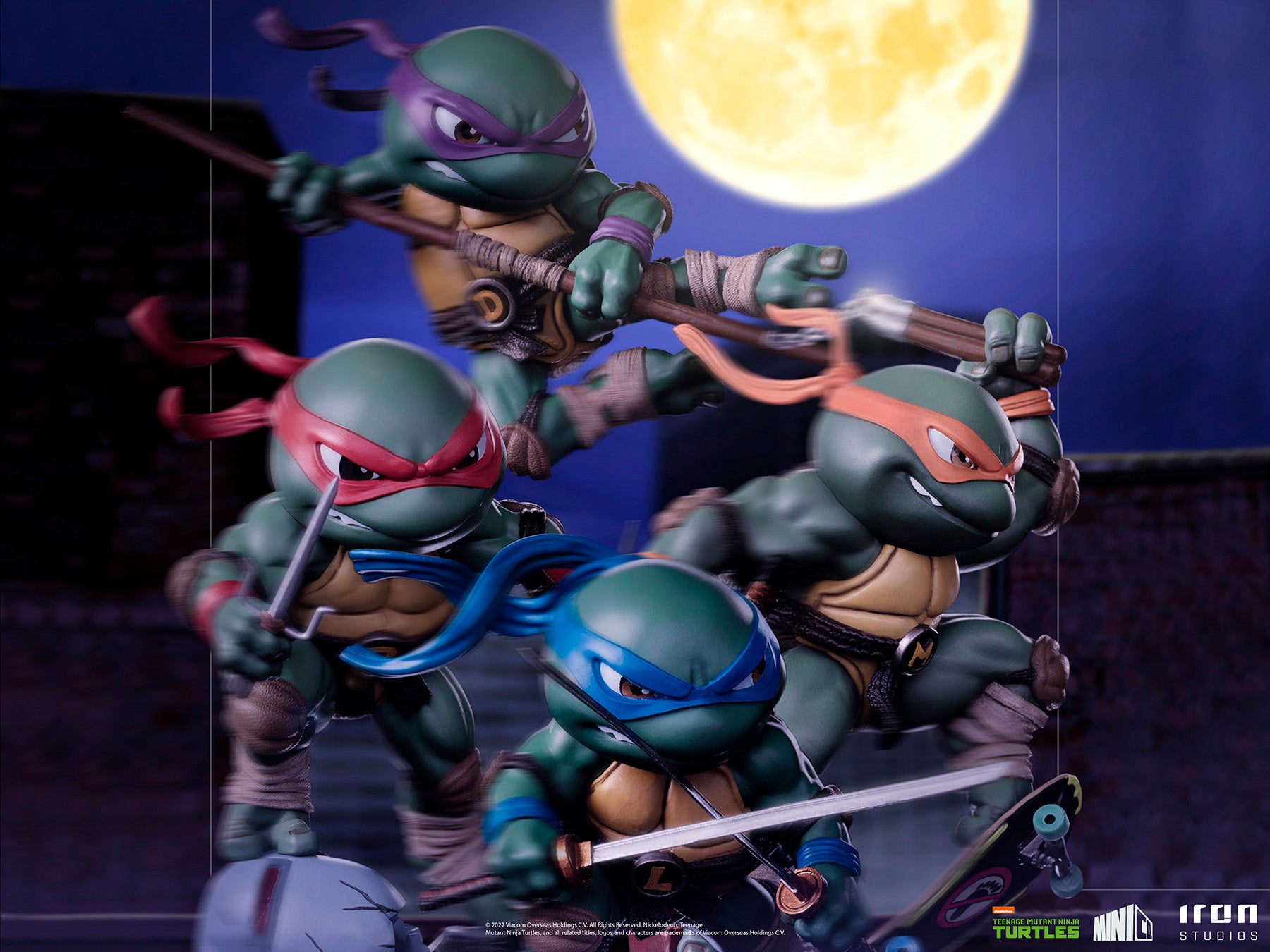 Statue Leonardo - TMNT - MiniCo - Iron Studios