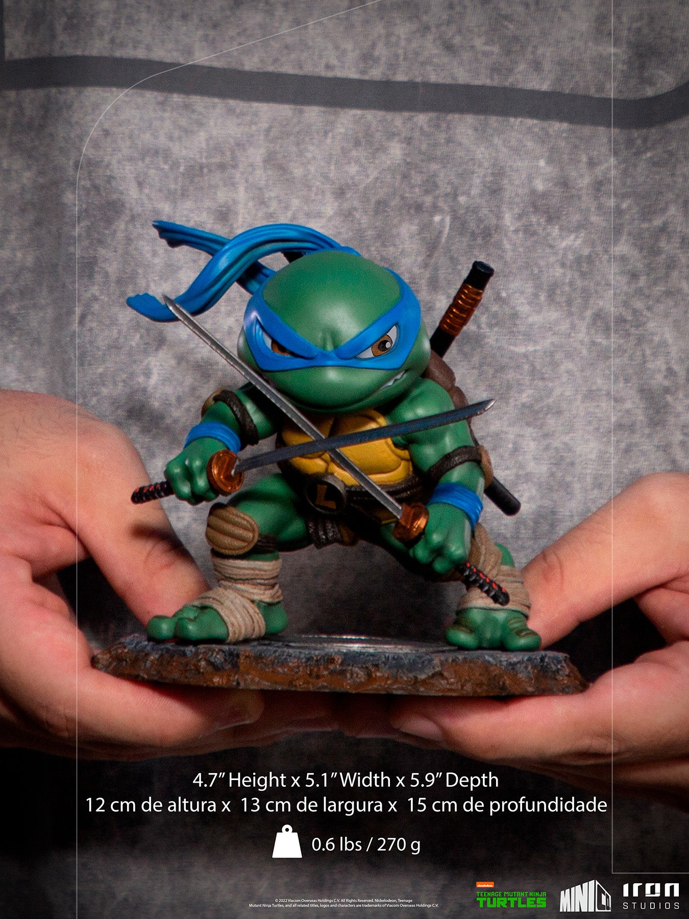 Statue Leonardo - TMNT - MiniCo - Iron Studios