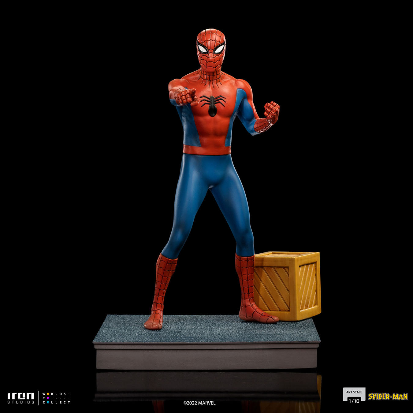 Statue Spider-Man `60s - Animated Series - Art Scale 1/10 - Iron Studios