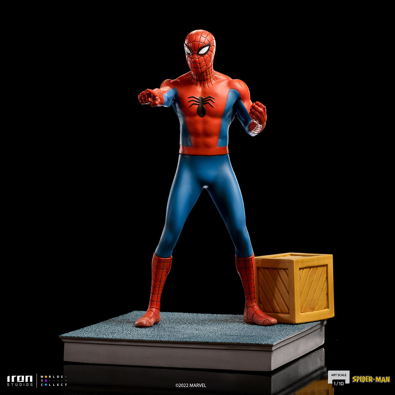 Statue Spider-Man `60s - Animated Series - Art Scale 1/10 - Iron Studios