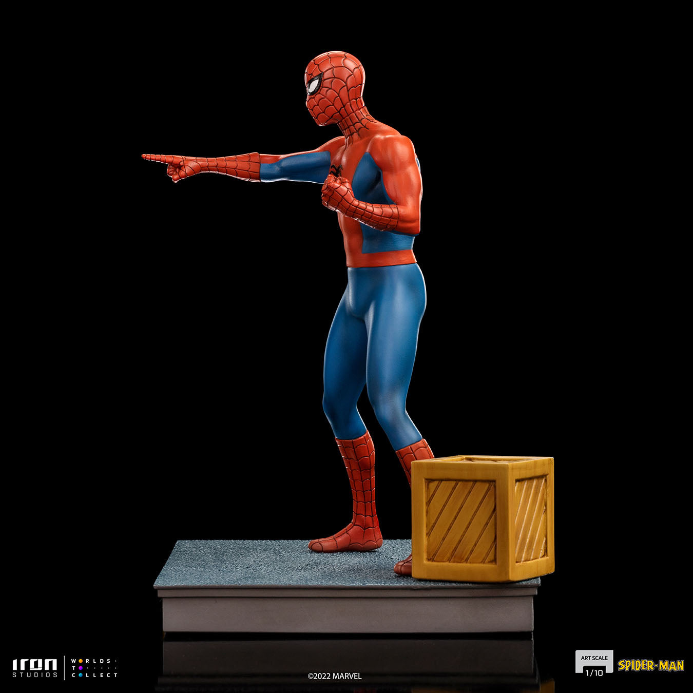 Statue Spider-Man `60s - Animated Series - Art Scale 1/10 - Iron Studios