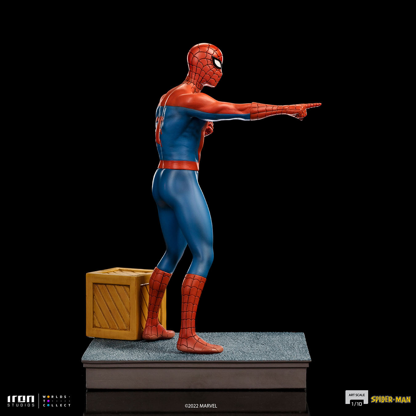 Statue Spider-Man `60s - Animated Series - Art Scale 1/10 - Iron Studios