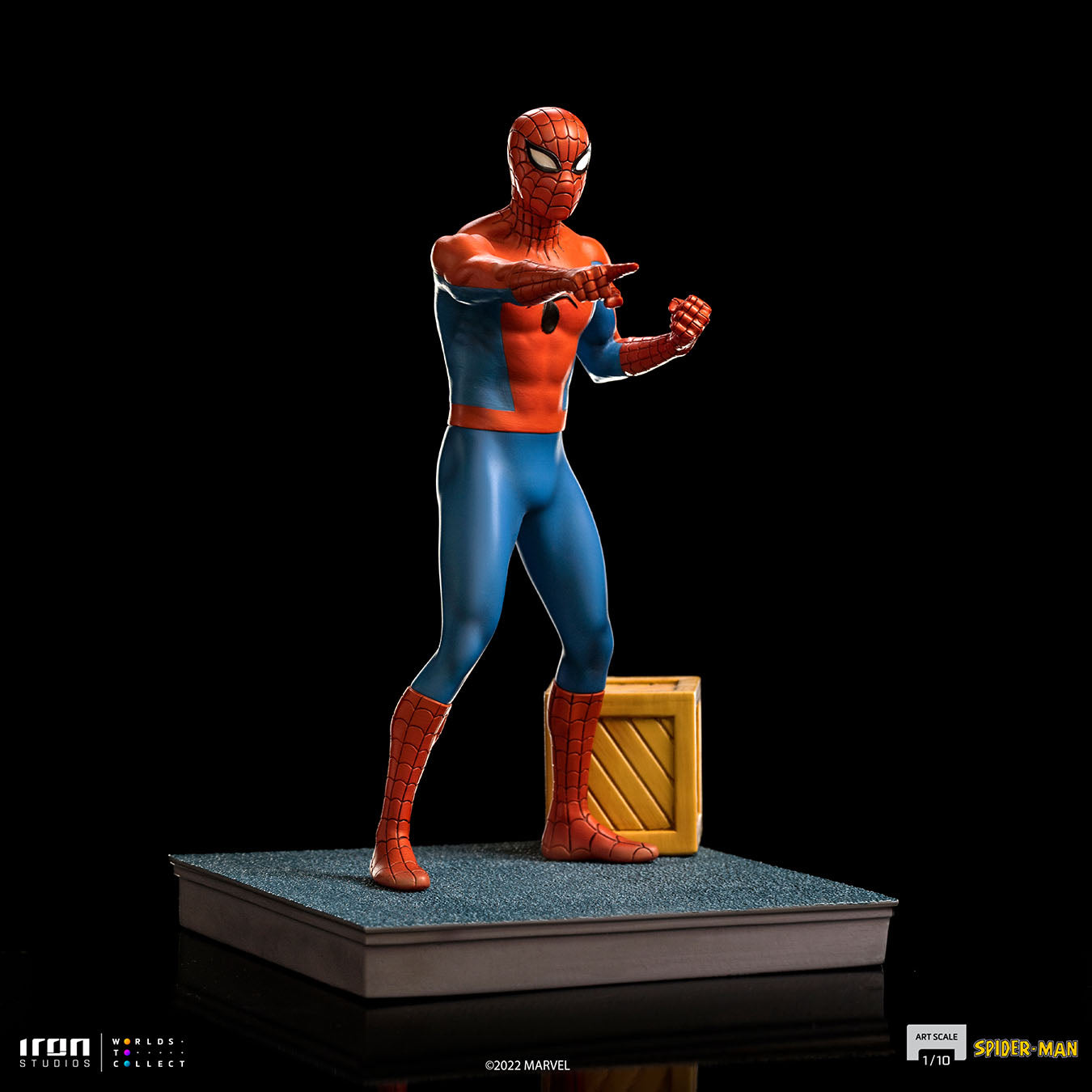 Statue Spider-Man `60s - Animated Series - Art Scale 1/10 - Iron Studios