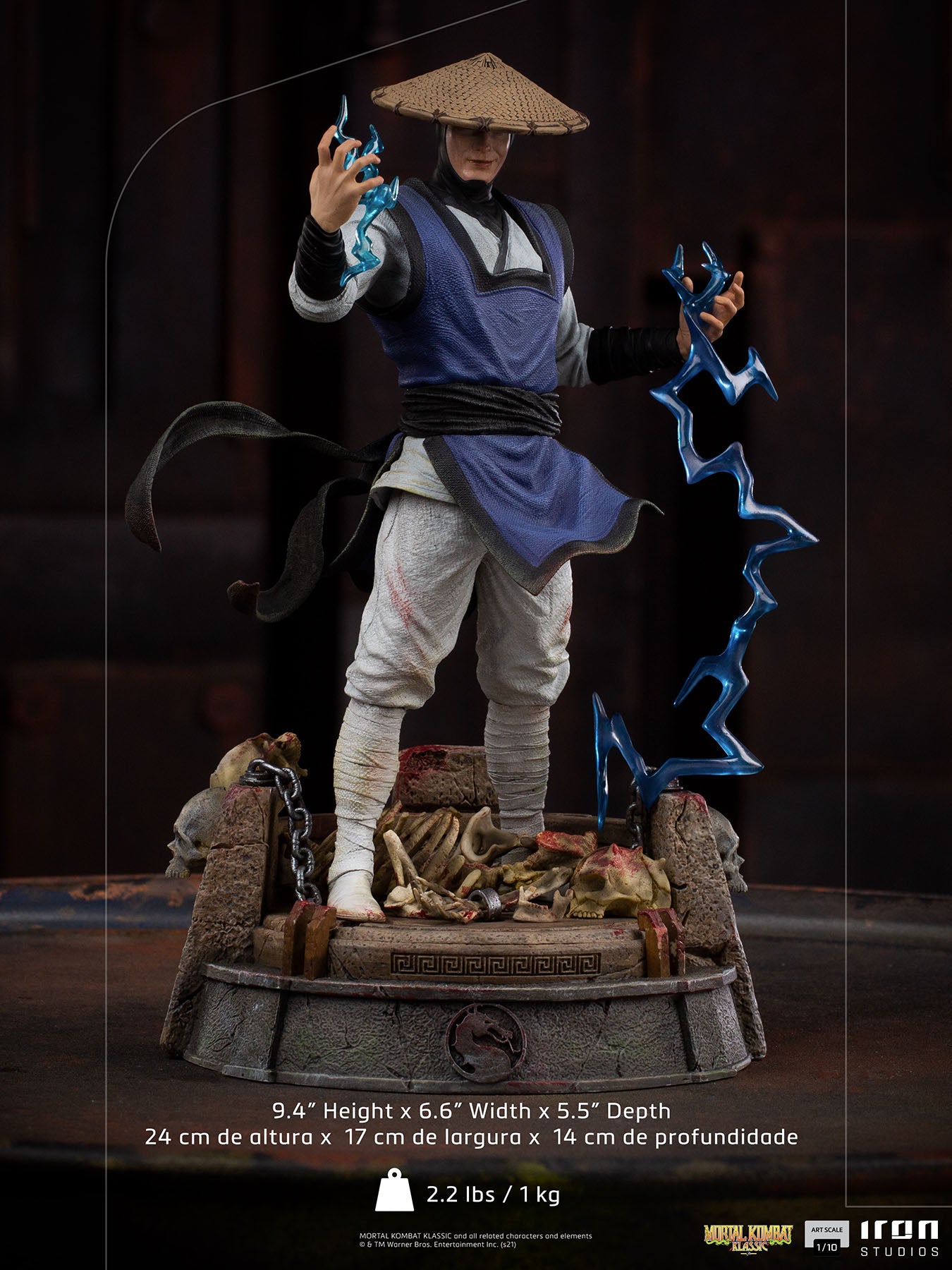 Statue Raiden - Mortal Kombat - Art Scale 1/10 - Iron Studios