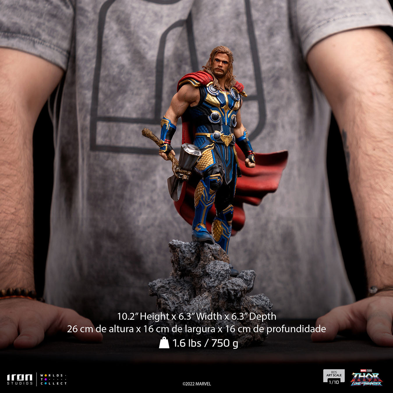 Statue Thor - Thor Love and Thunder - BDS Art Scale 1/10 - Iron Studios