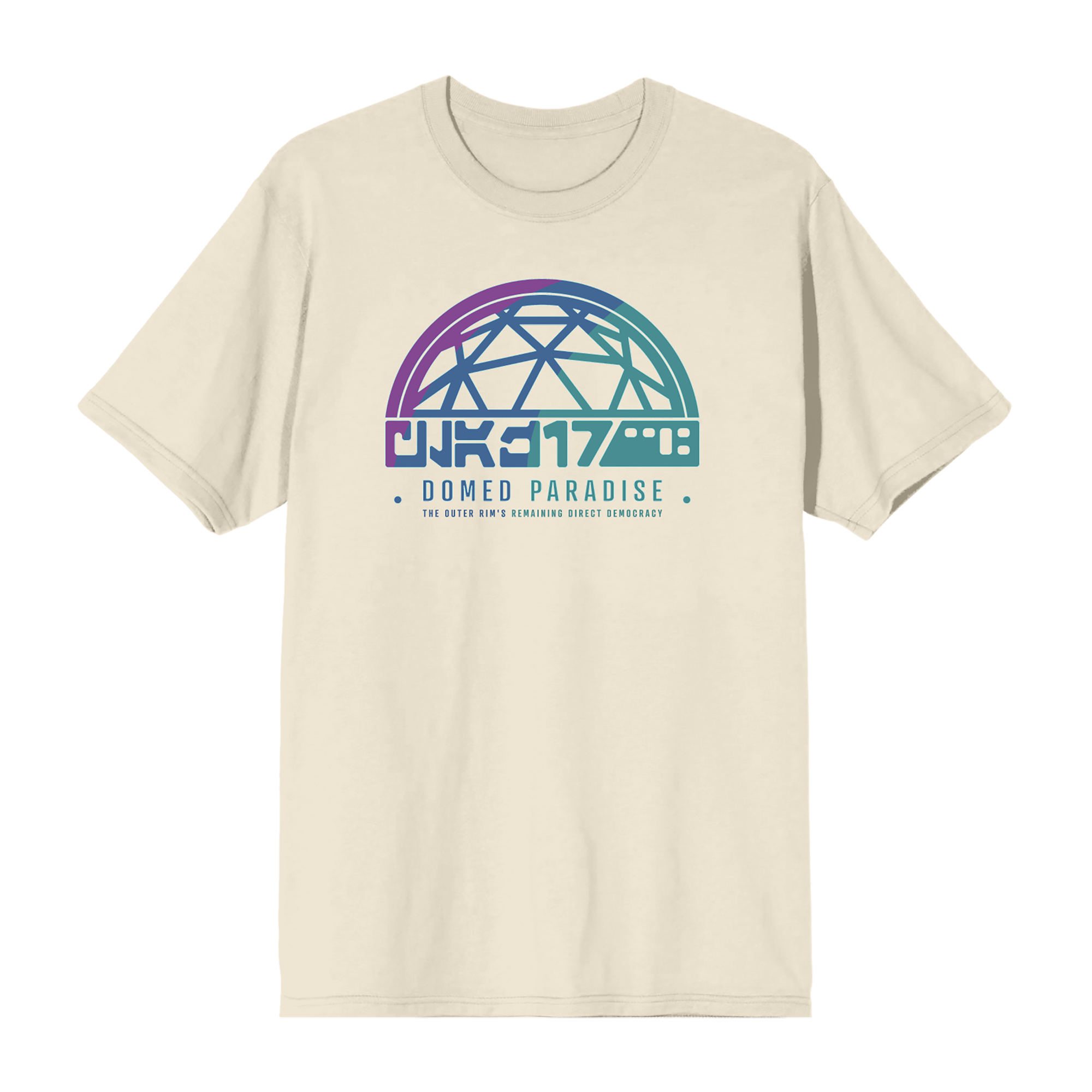 PLAZIR 15 DOMED PARADISE NATURAL TEE