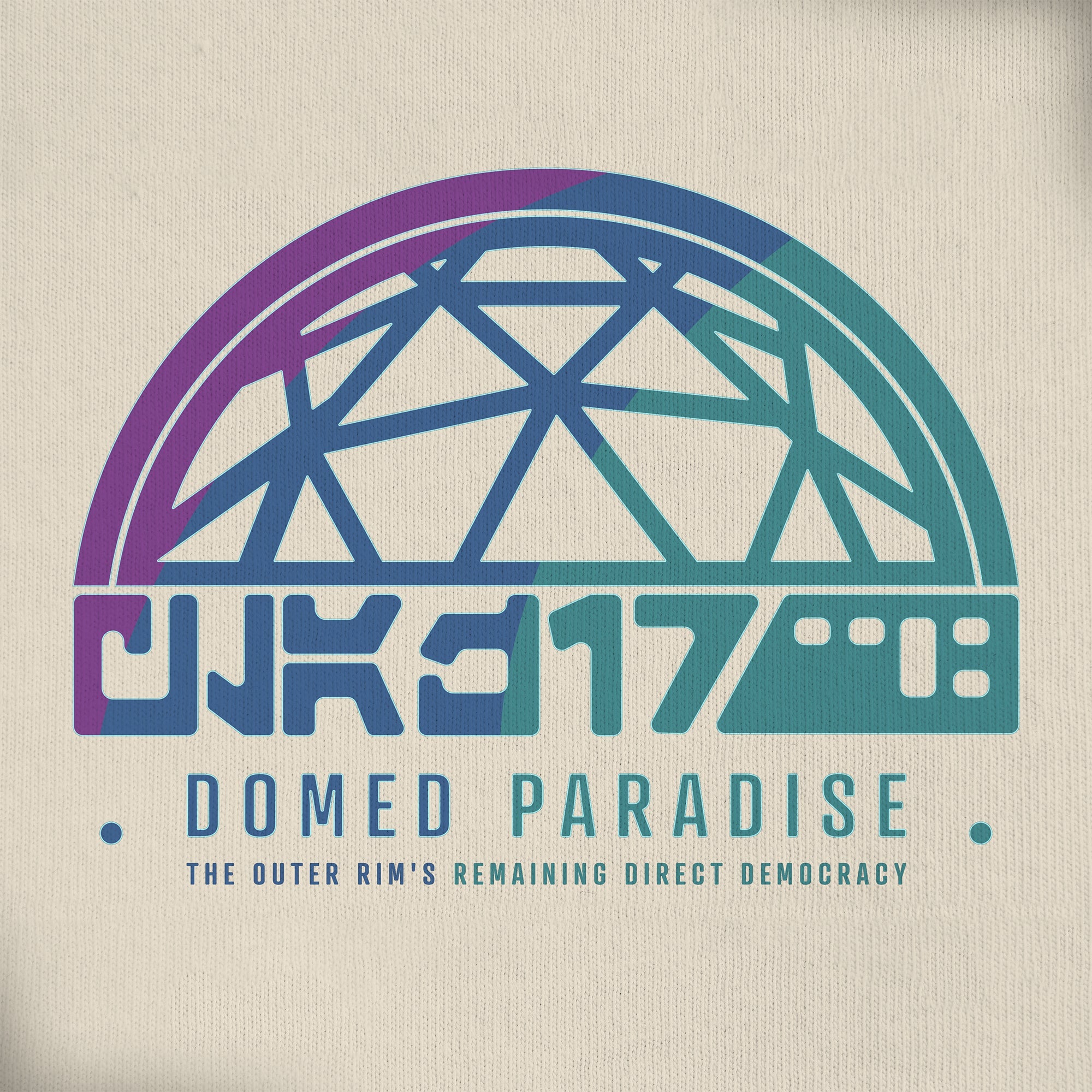 PLAZIR 15 DOMED PARADISE NATURAL TEE