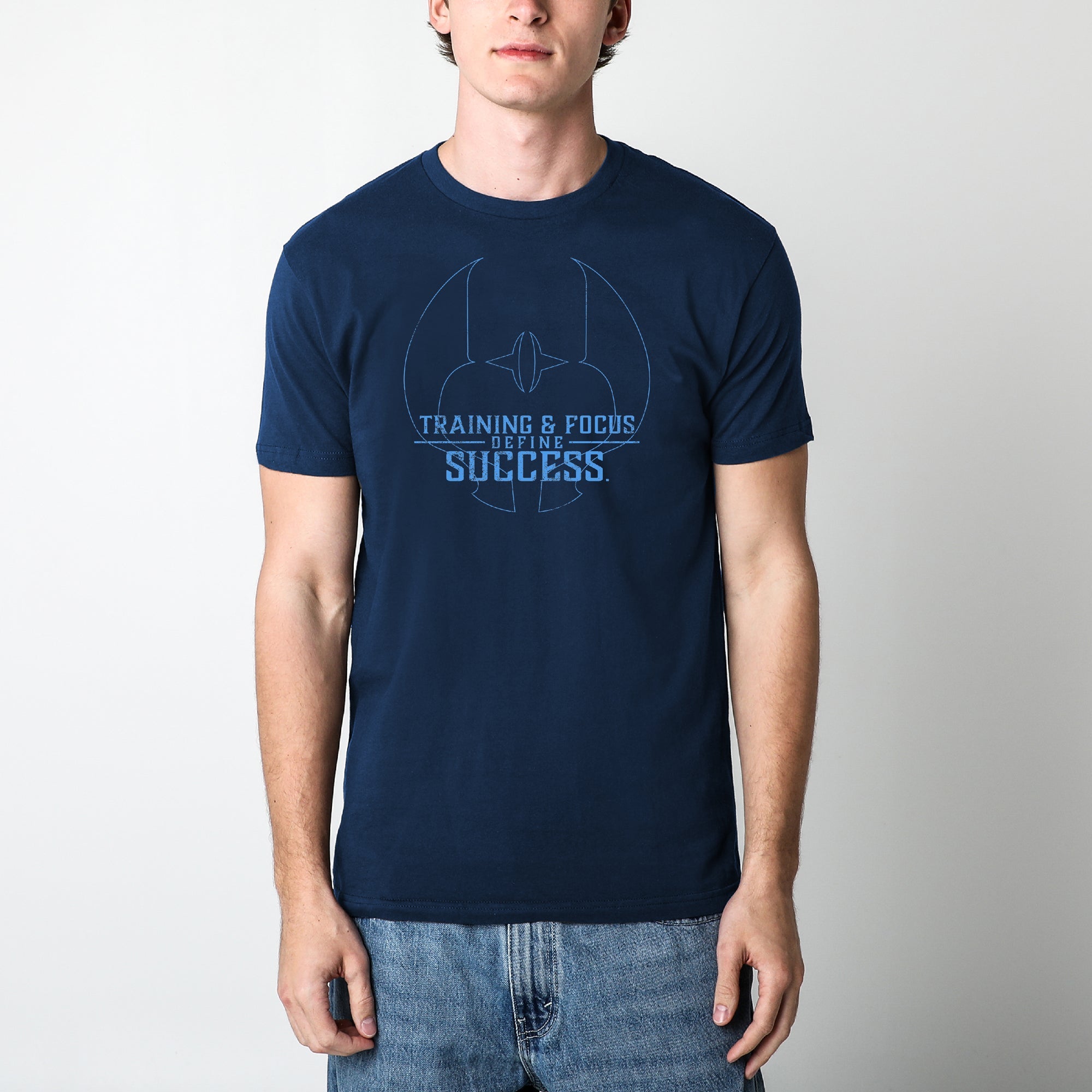 AHSOKA SERIES TRAINING & FOCUS DEFINE SUCCESS NAVY TEE