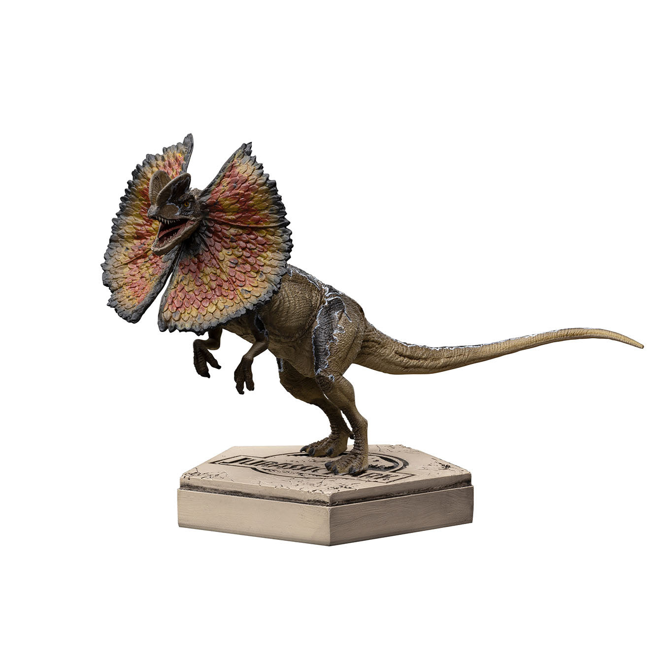 Statue Dilophosaurus - Jurassic Park - Icons - Iron Studios